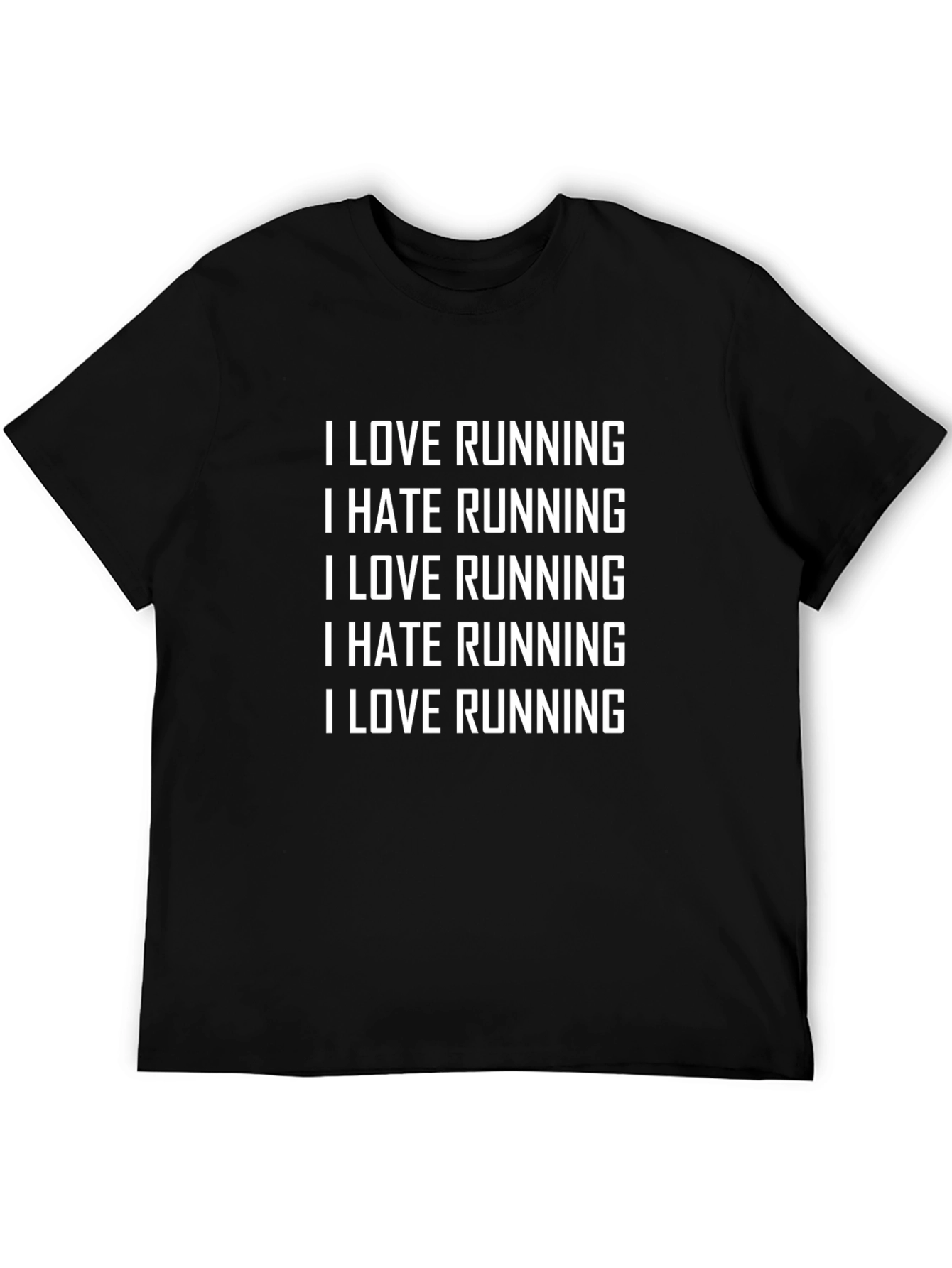 I Love Running / Hate Running Graphic Tee
