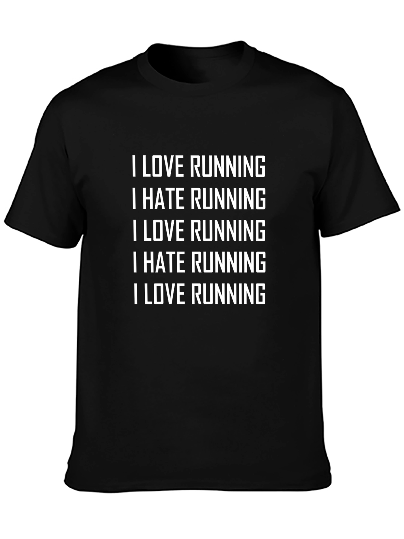 I Love Running / Hate Running Graphic Tee