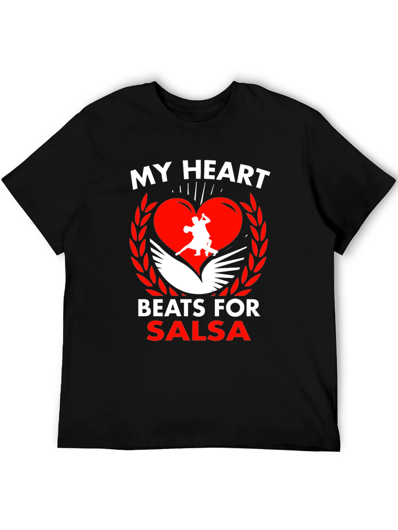 Salsa Dance Heartbeat T-Shirt