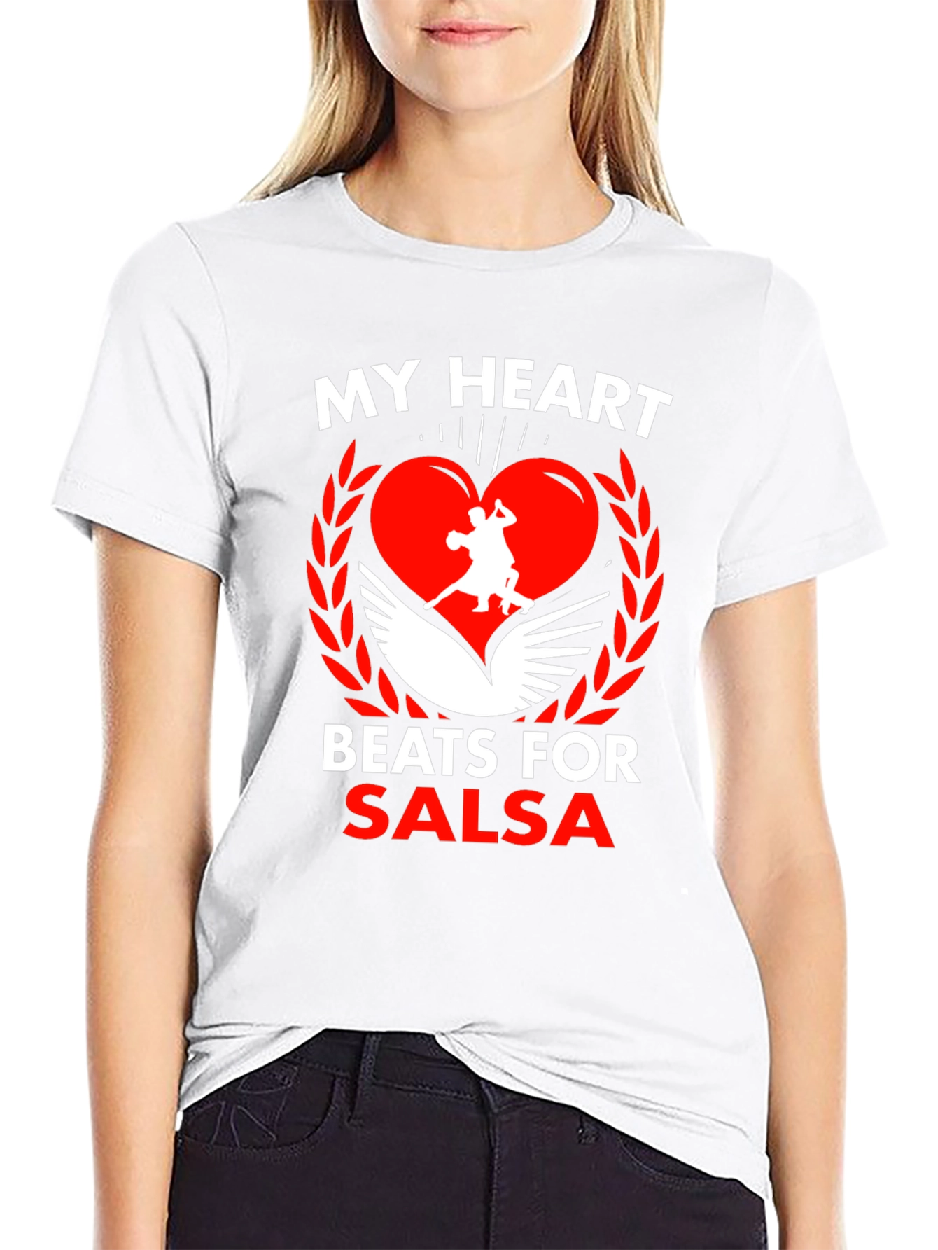 Salsa Dance Heartbeat T-Shirt