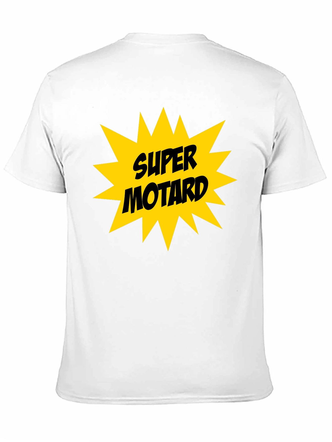 Super Motard T-Shirt - Black Graphic Tee