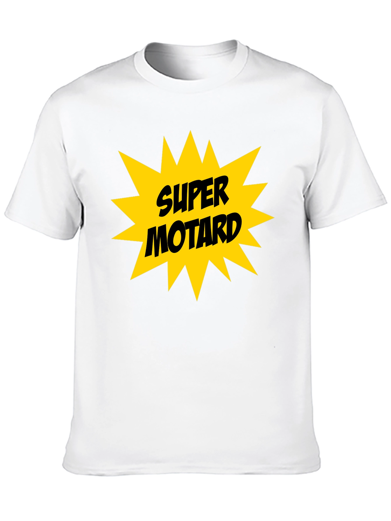 Super Motard T-Shirt - Black Graphic Tee