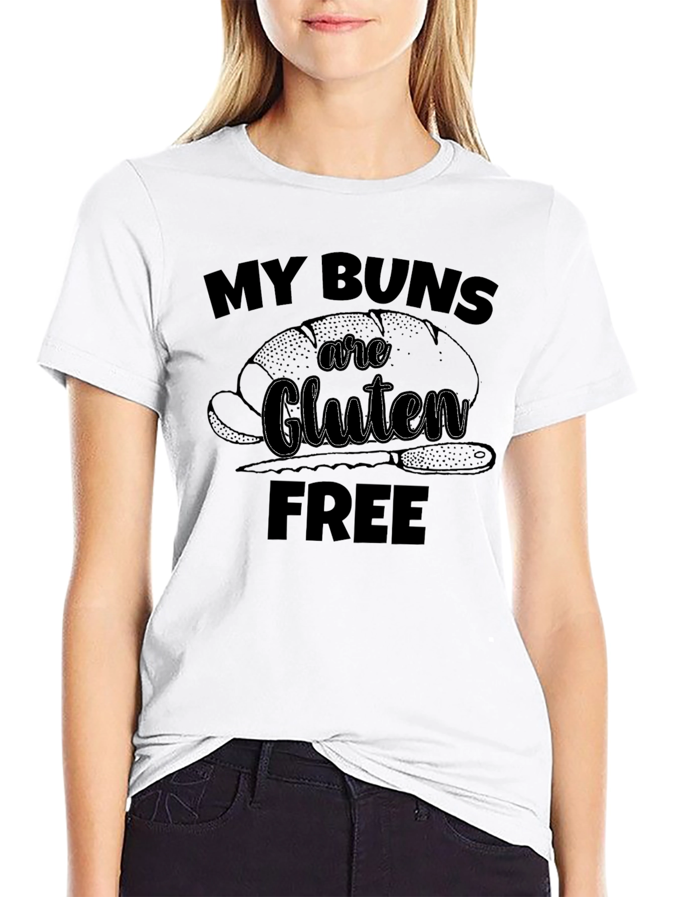 My Buns Are Gluten Free Graphic Tee