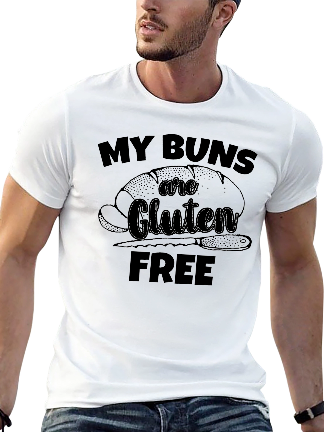 My Buns Are Gluten Free Graphic Tee