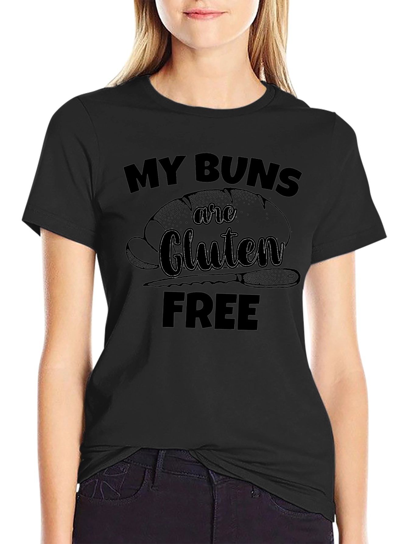 My Buns Are Gluten Free Graphic Tee