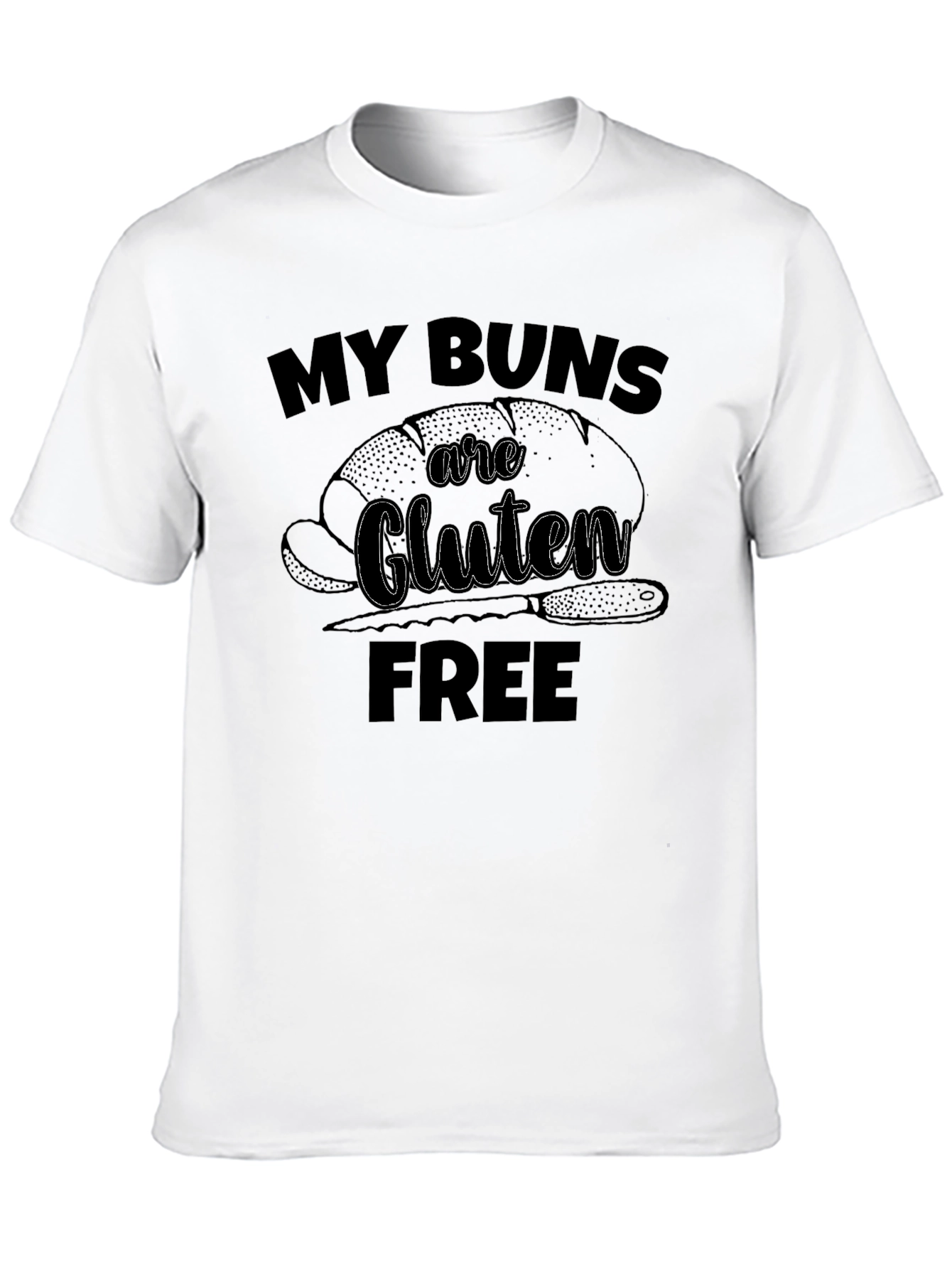 My Buns Are Gluten Free Graphic Tee