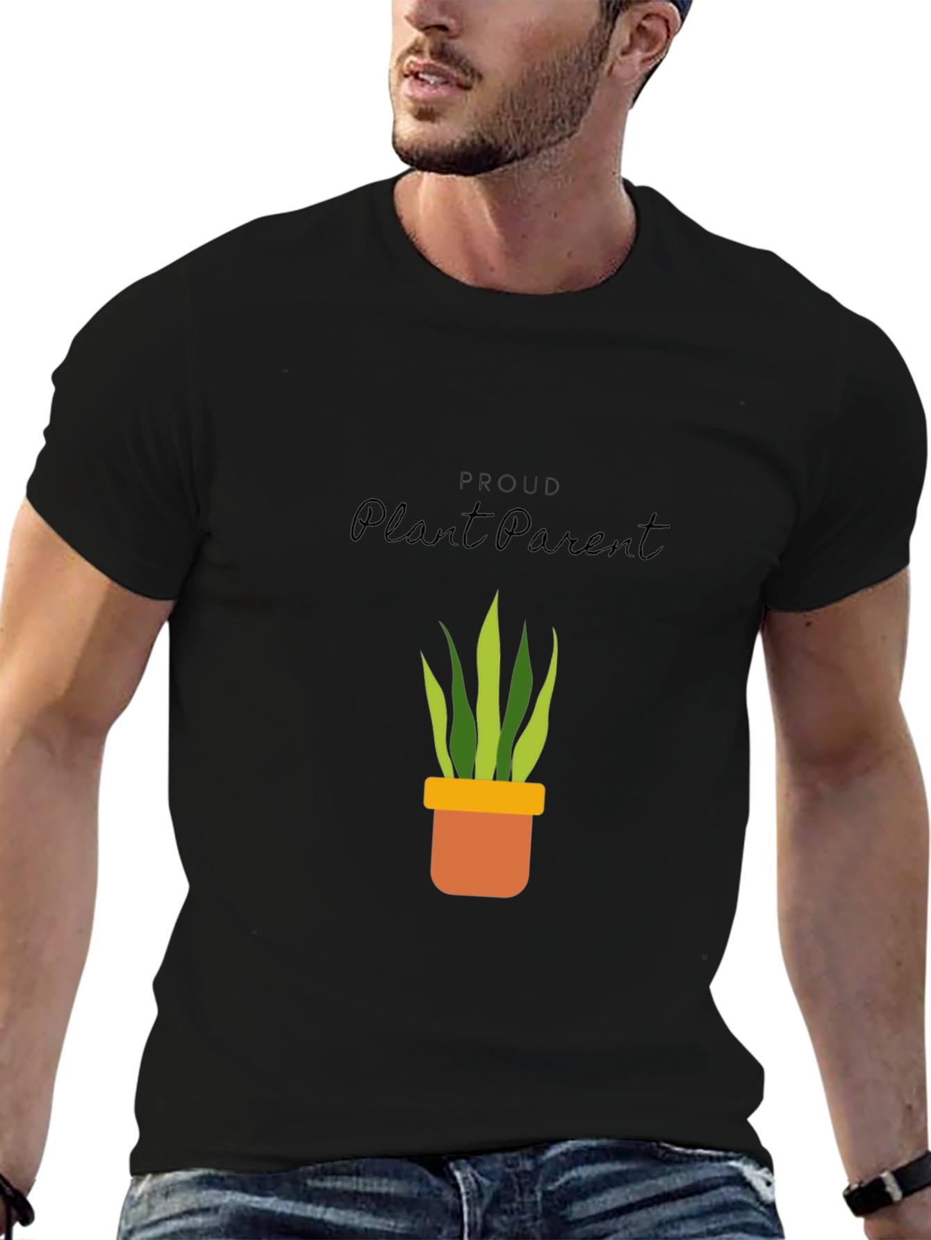 Proud Plant Parent T-Shirt - Black