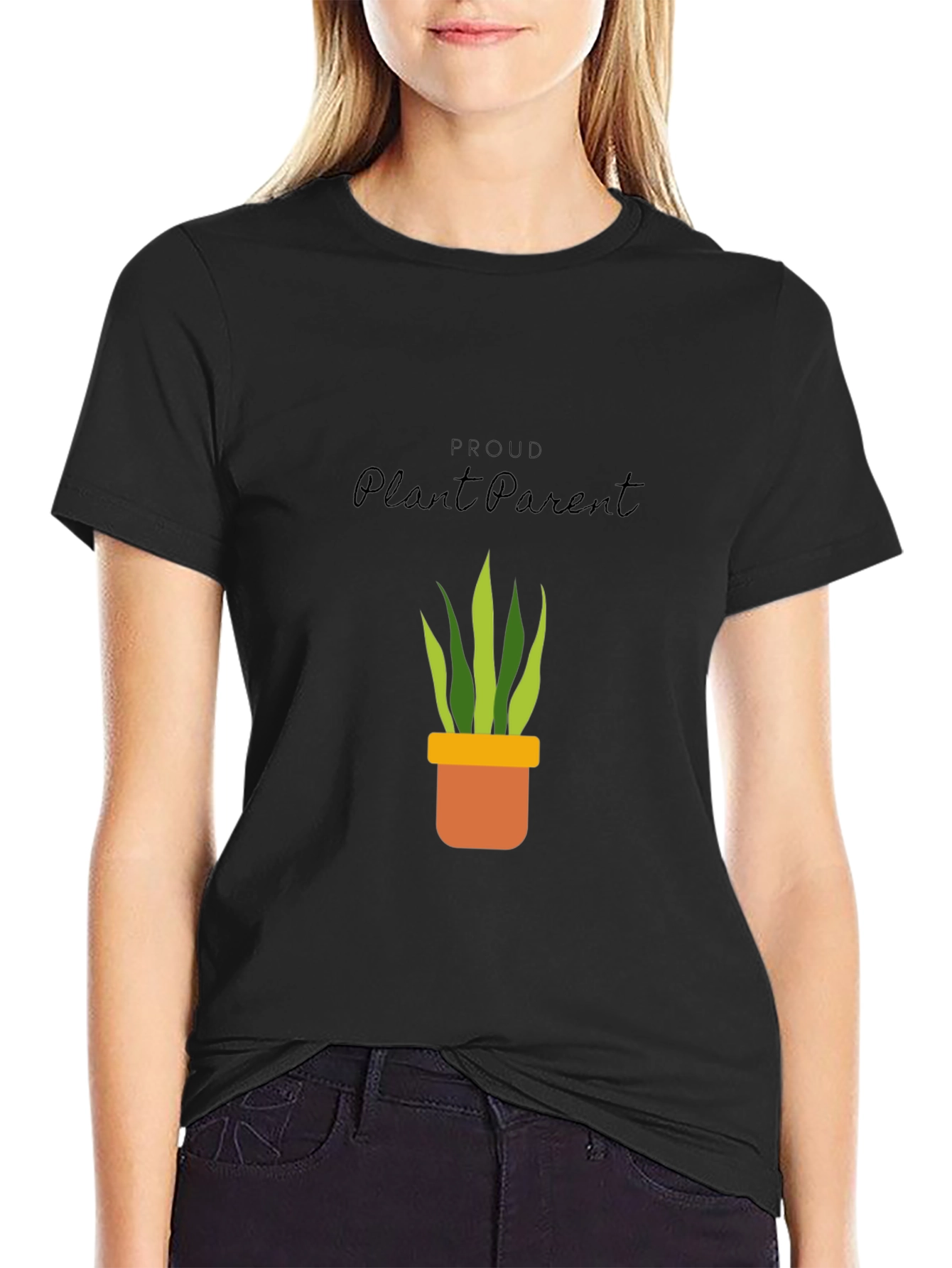 Proud Plant Parent T-Shirt - Black