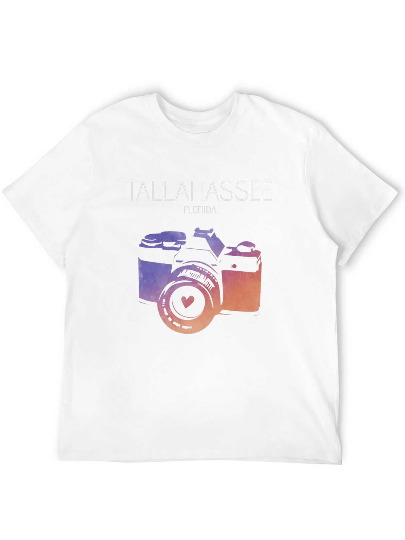Tallahassee Florida Camera Graphic Tee