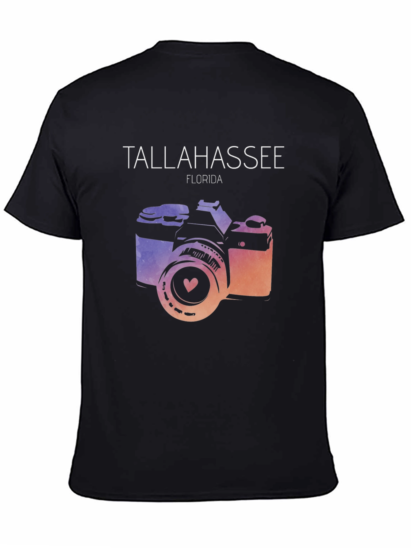 Tallahassee Florida Camera Graphic Tee