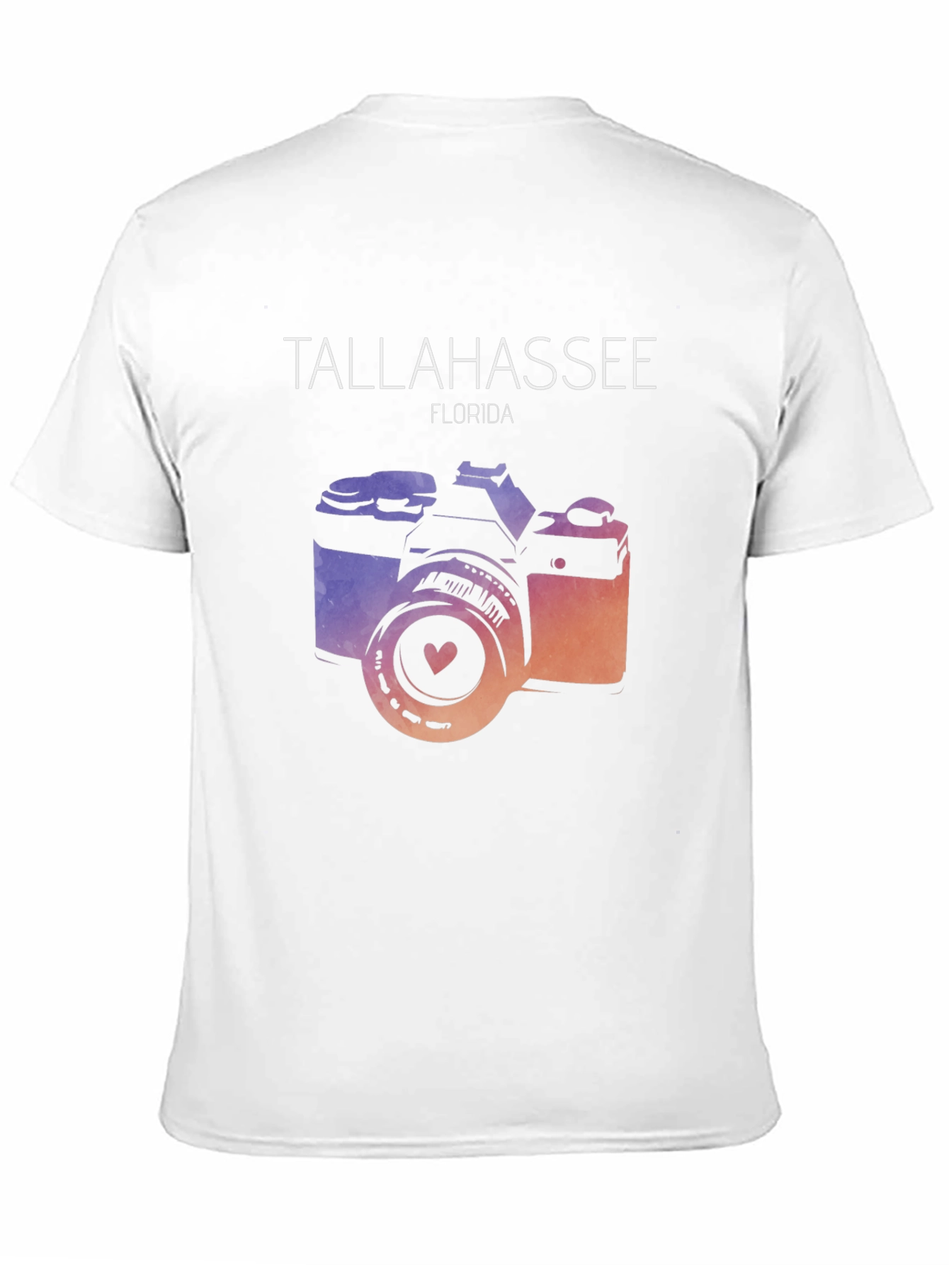 Tallahassee Florida Camera Graphic Tee