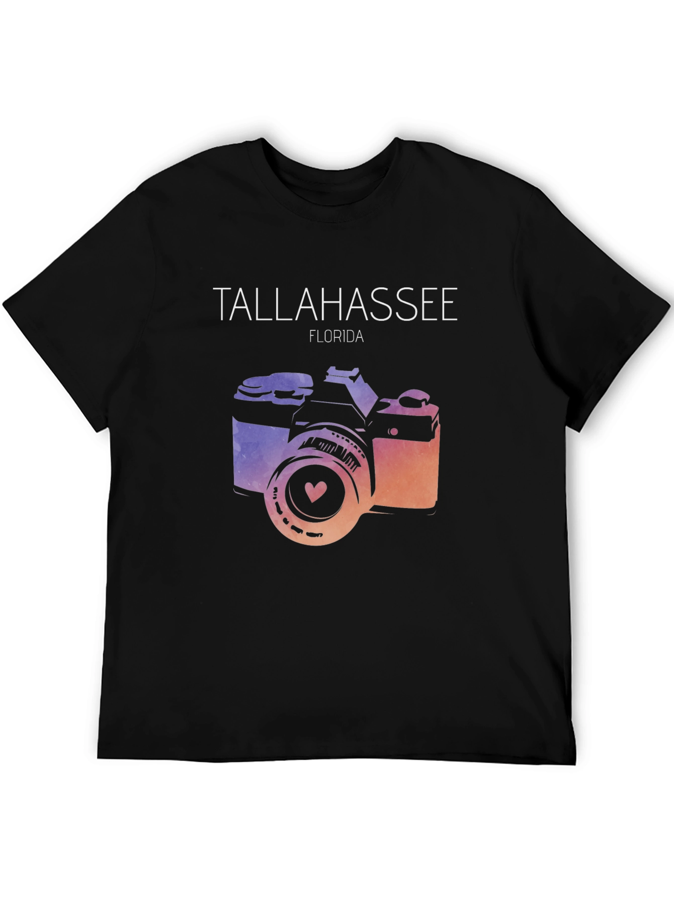 Tallahassee Florida Camera Graphic Tee