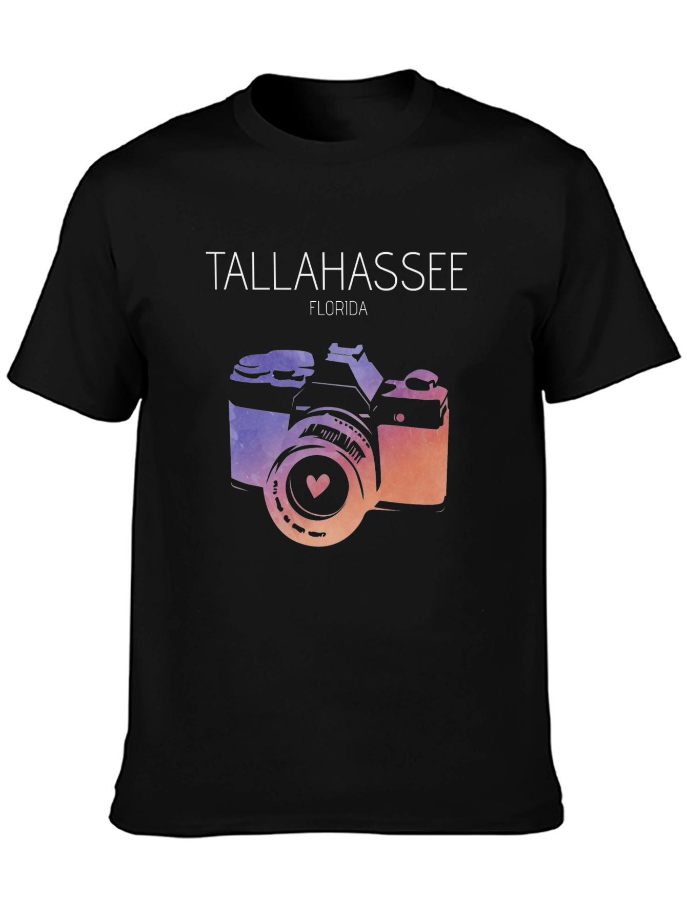 Tallahassee Florida Camera Graphic Tee