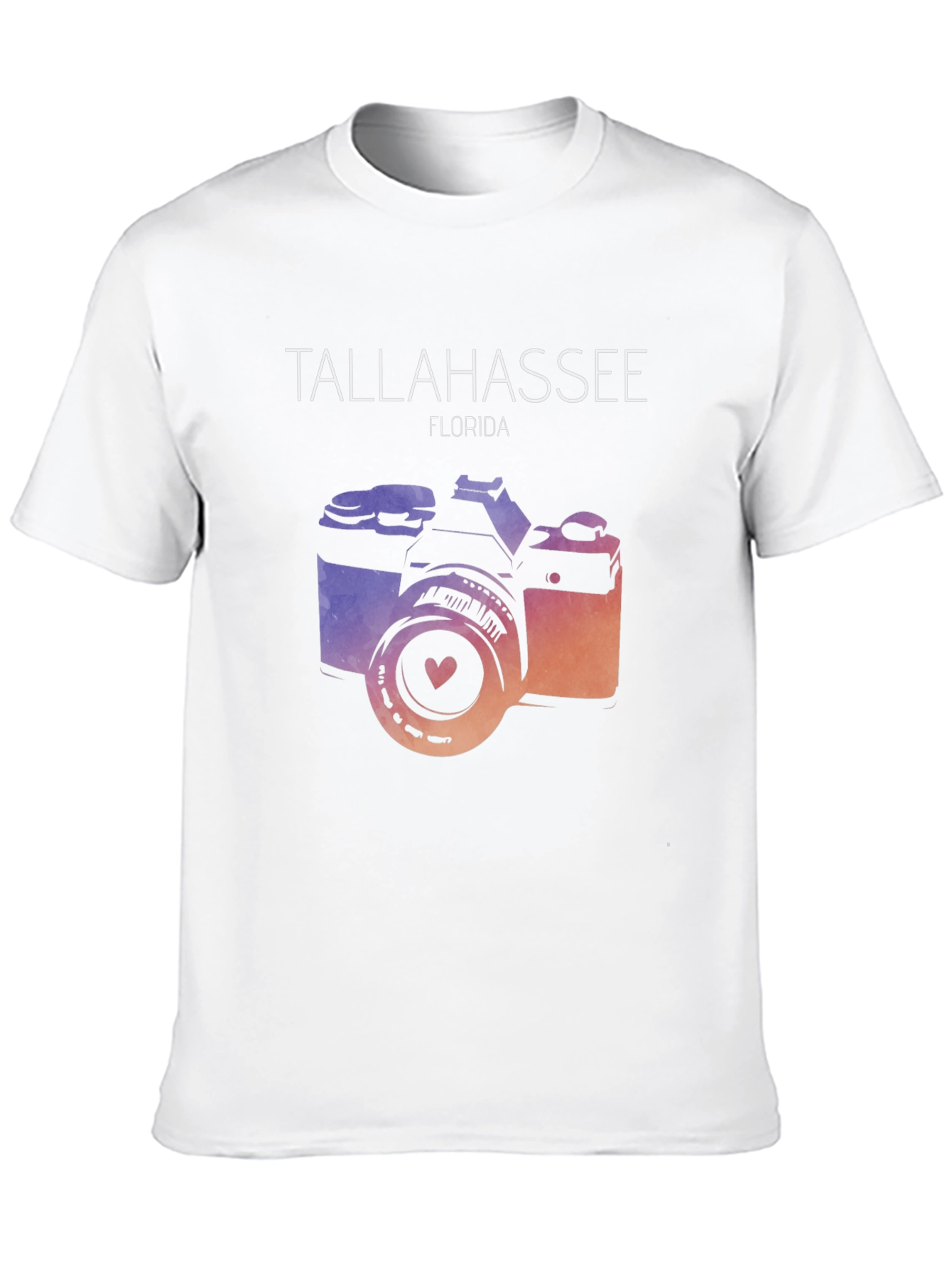 Tallahassee Florida Camera Graphic Tee