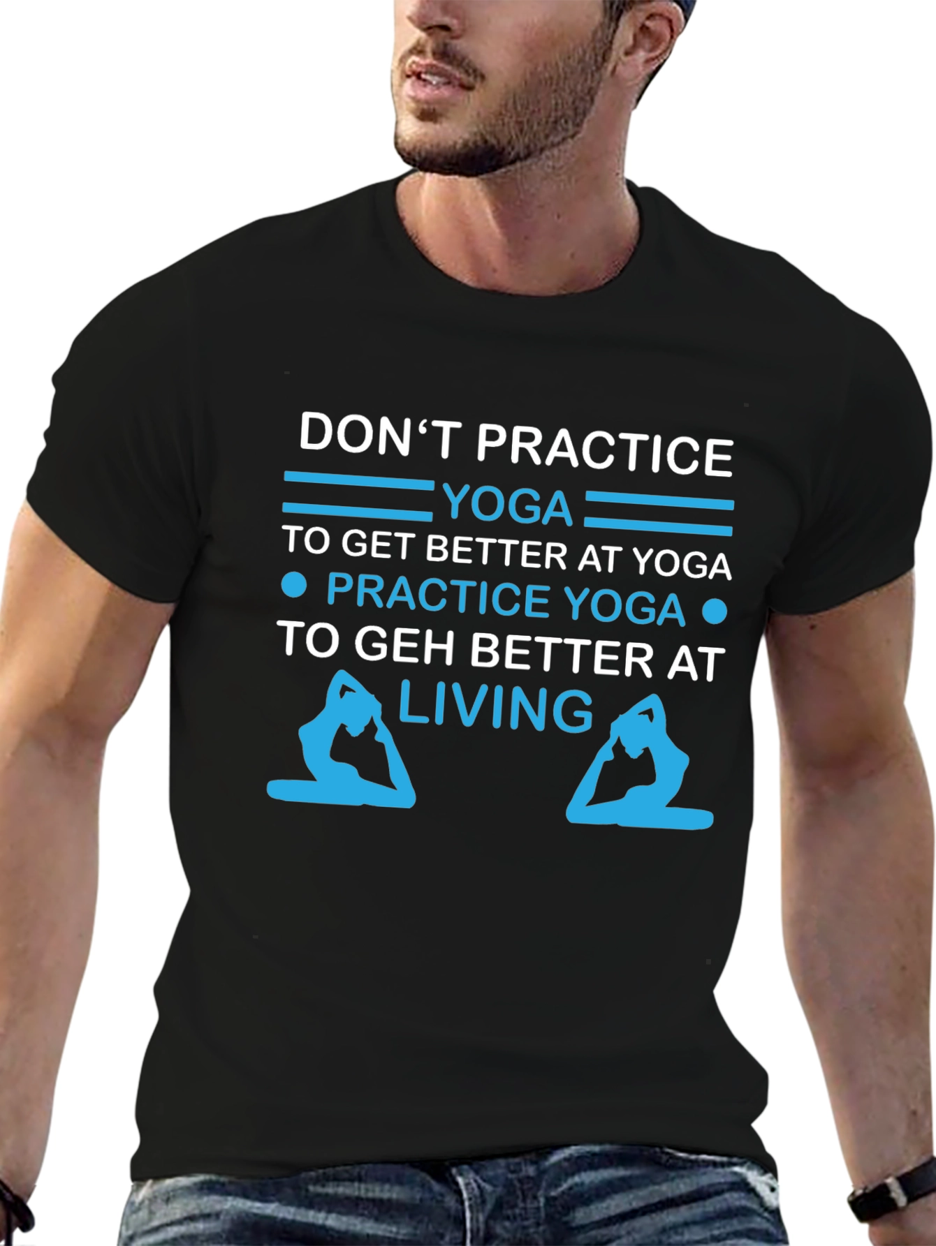 Yoga Practice Motivation Graphic T-Shirt