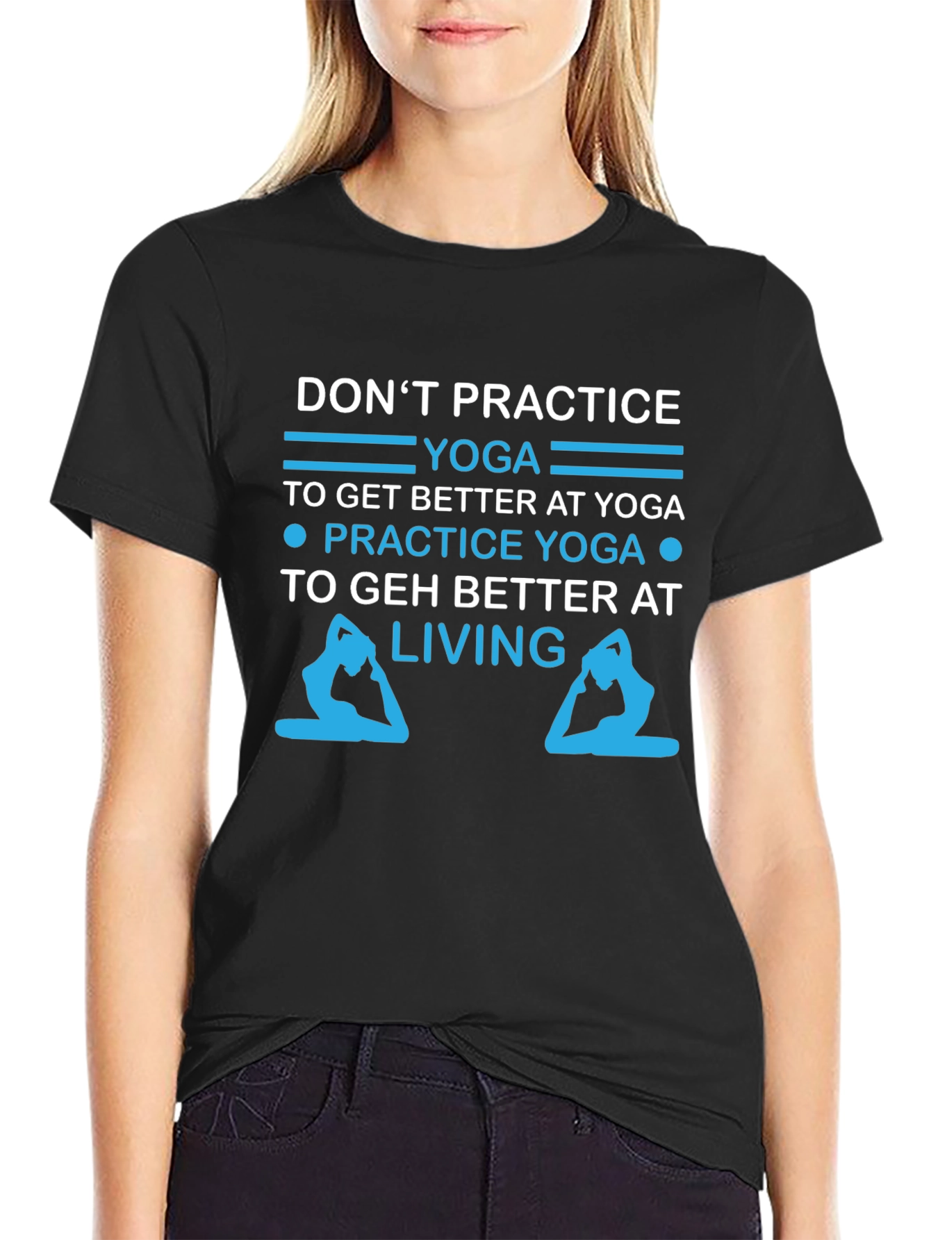 Yoga Practice Motivation Graphic T-Shirt
