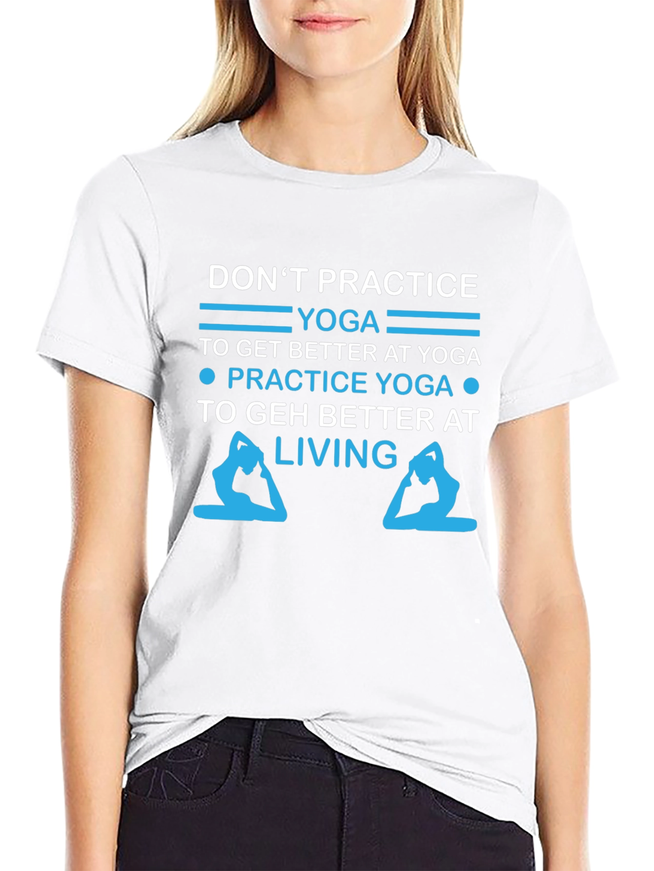 Yoga Practice Motivation Graphic T-Shirt