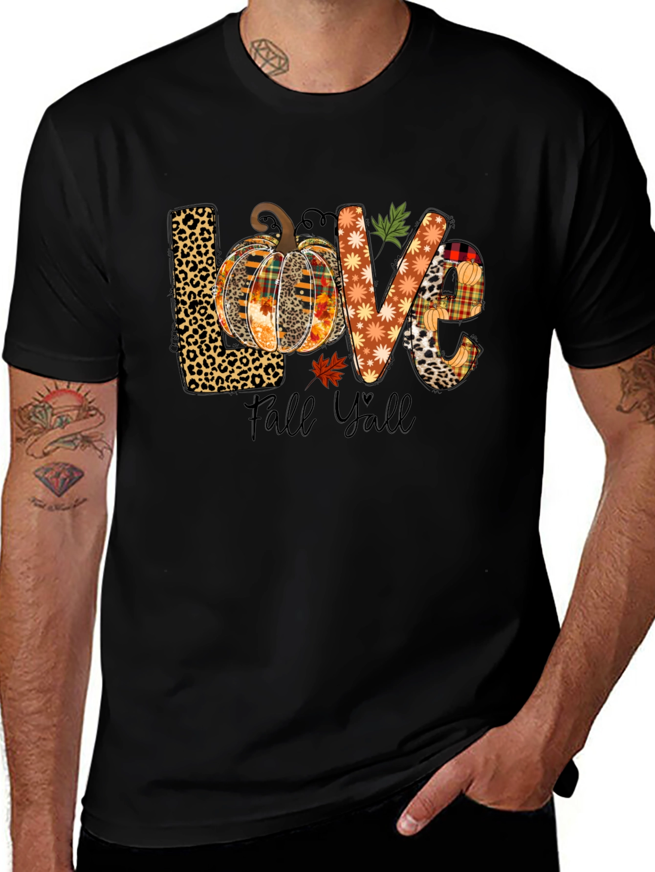 Fall Yall Love Pumpkin T-Shirt