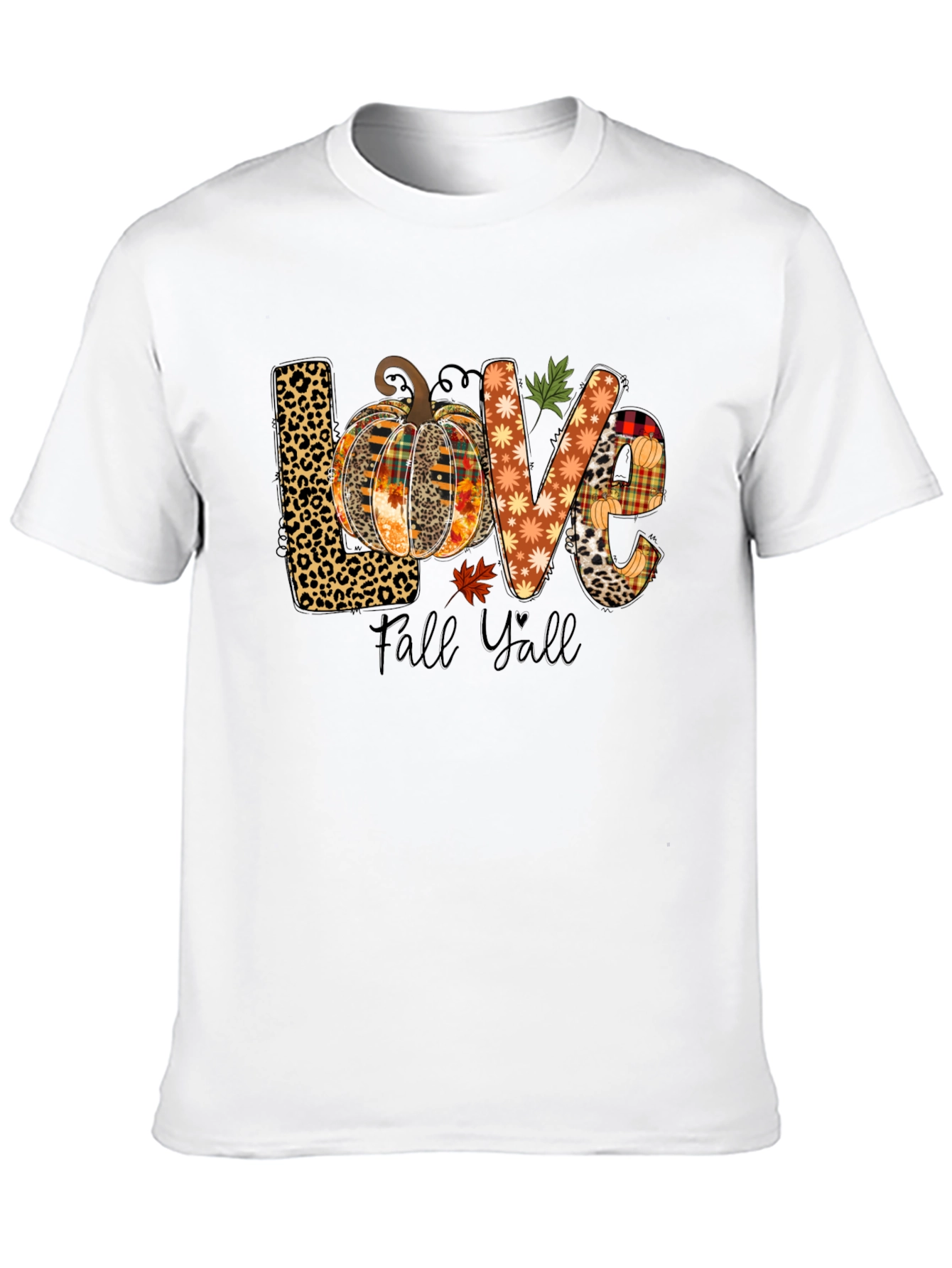 Fall Yall Love Pumpkin T-Shirt
