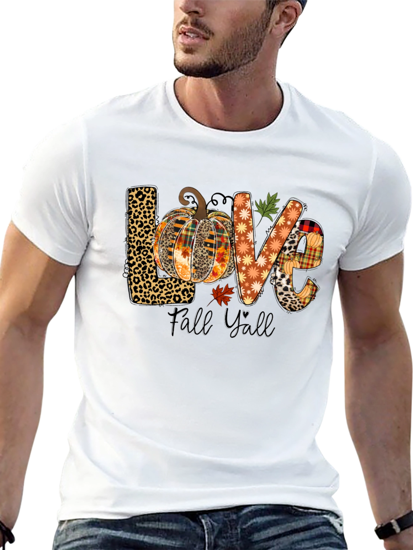 Fall Yall Love Pumpkin T-Shirt