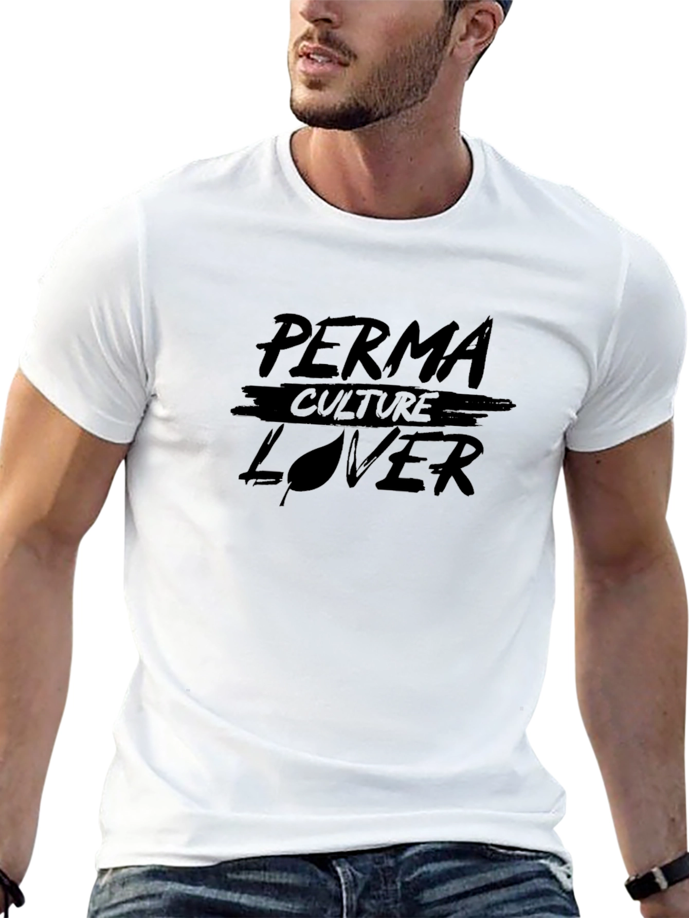 Permaculture Lover Black T-Shirt