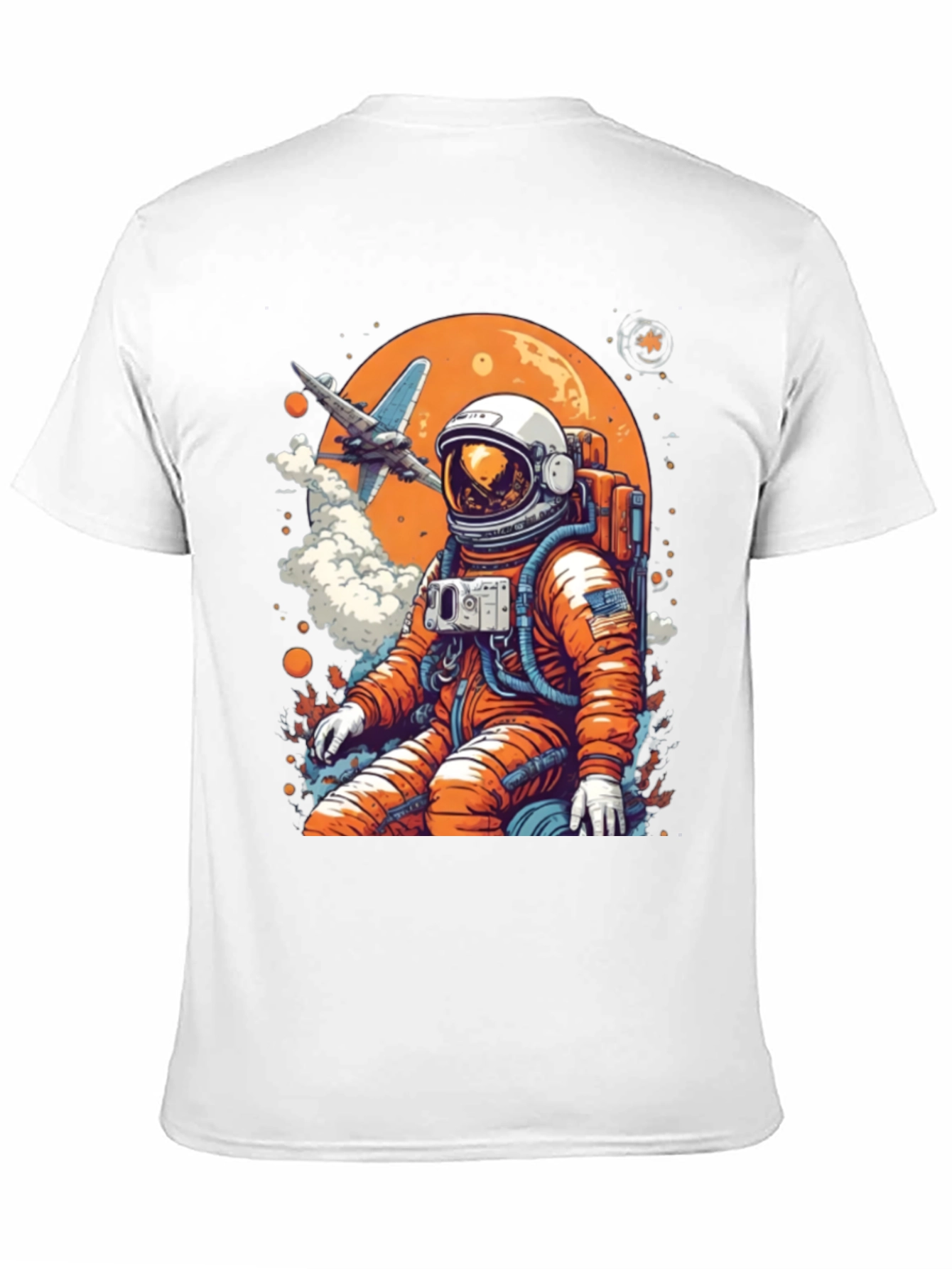 Astronaut in Space Graphic Tee - Black