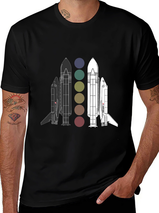 Space Shuttle Evolution T-Shirt - Astronomy Tee