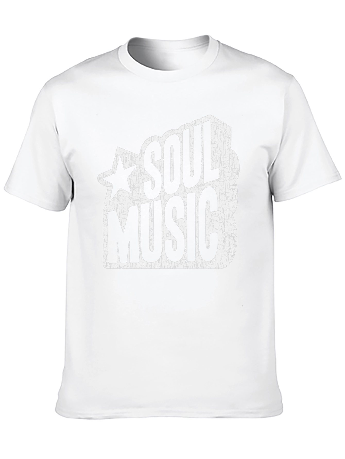 Soul Music Graphic T-Shirt - Black Cotton Tee