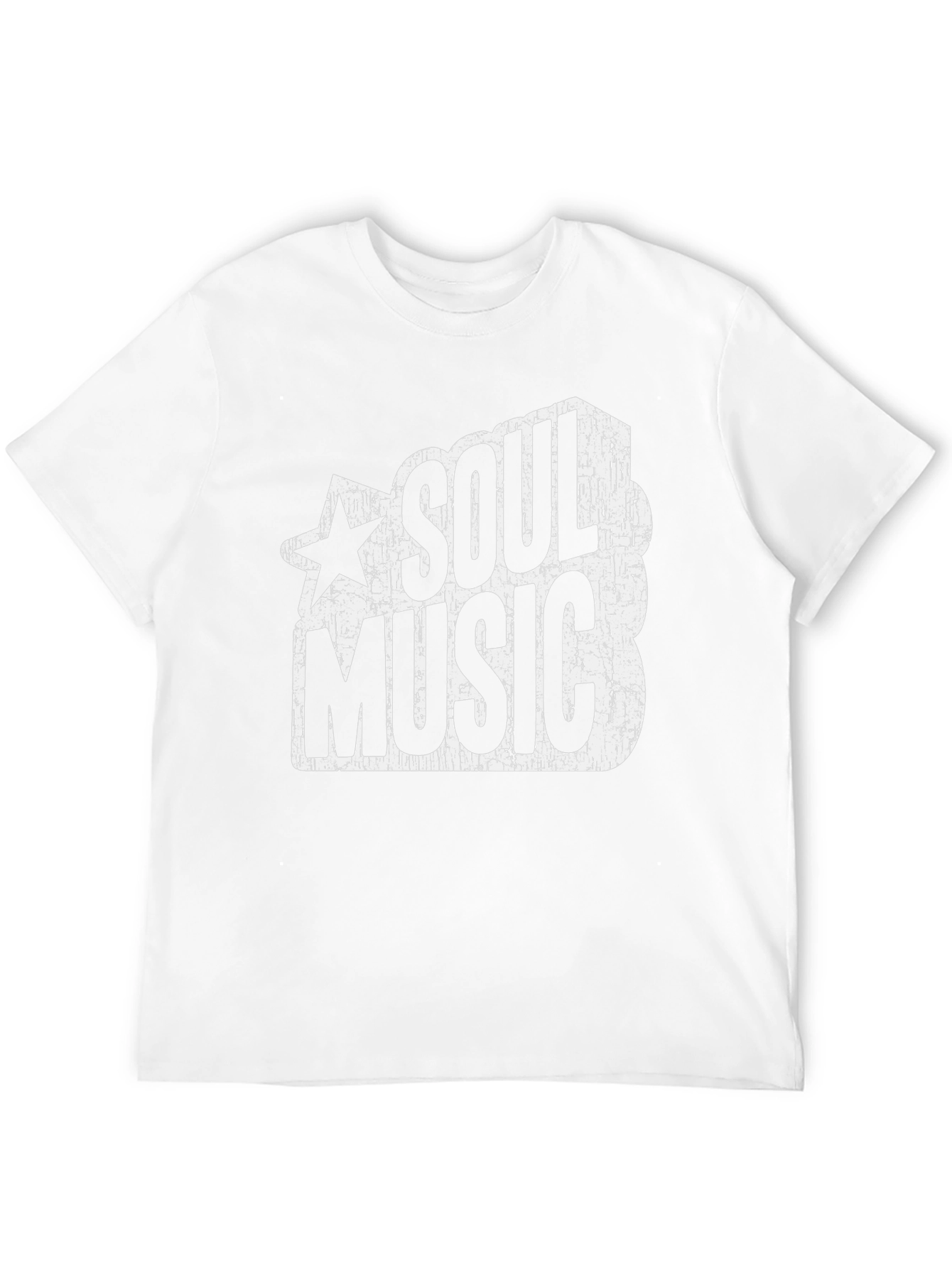 Soul Music Graphic T-Shirt - Black Cotton Tee