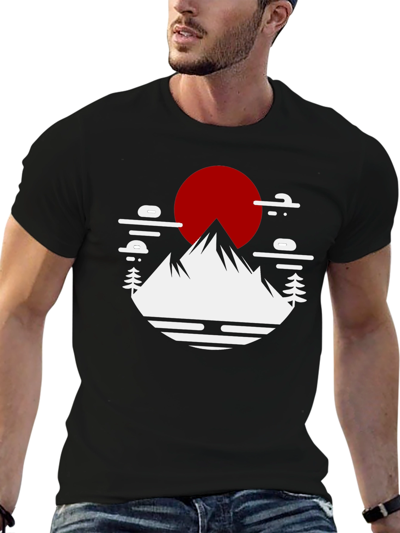 Mountain Sunset Graphic T-Shirt
