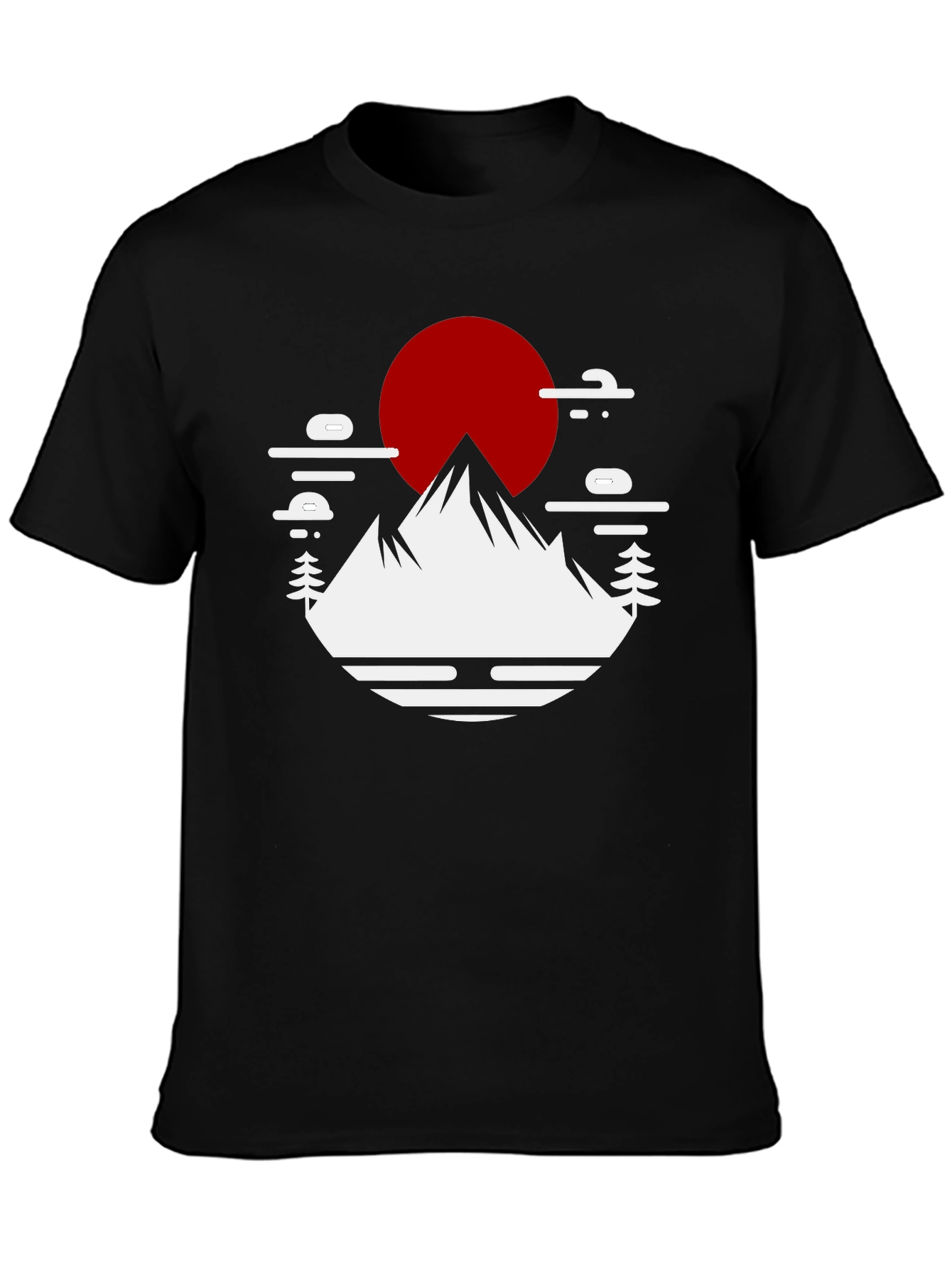 Mountain Sunset Graphic T-Shirt