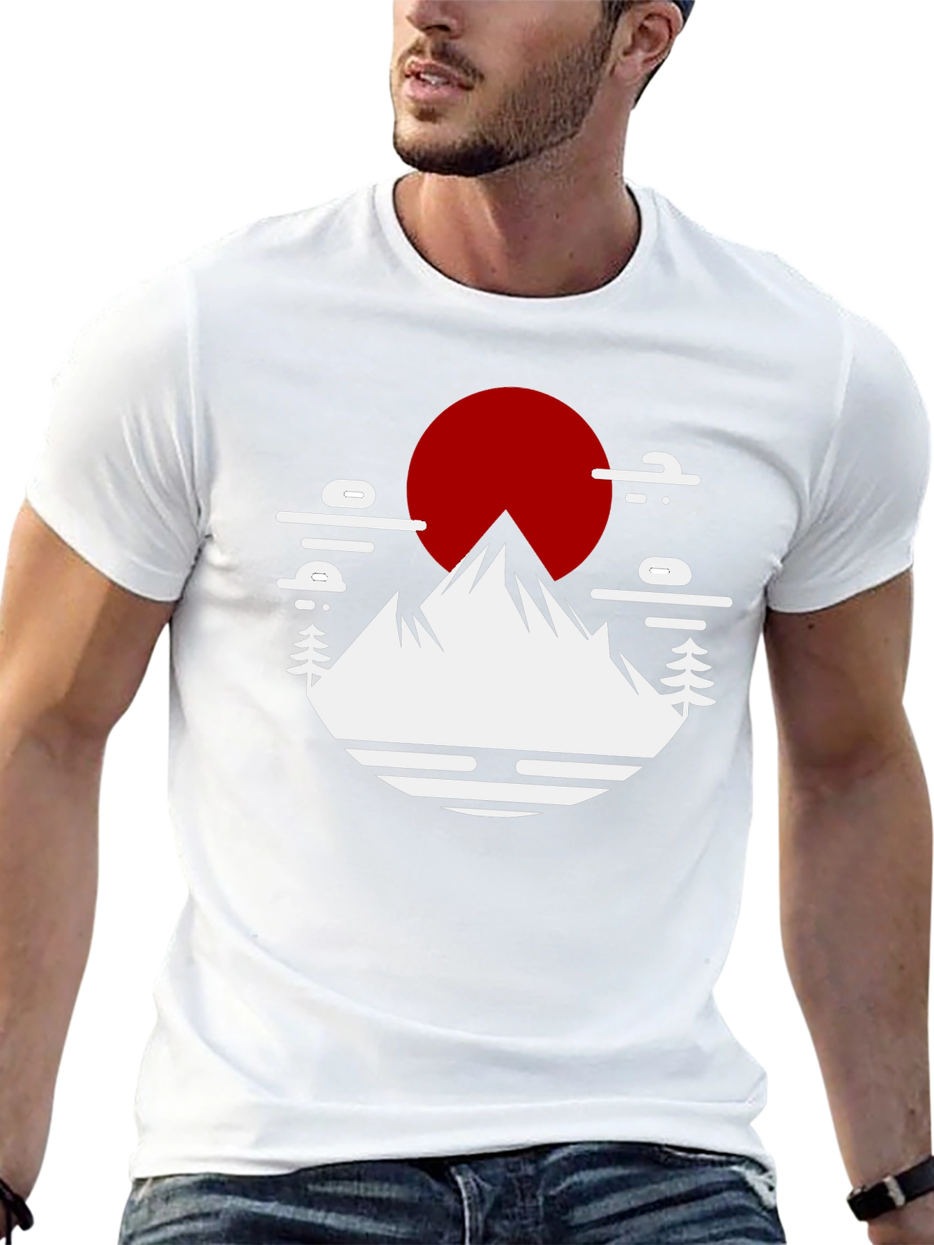 Mountain Sunset Graphic T-Shirt