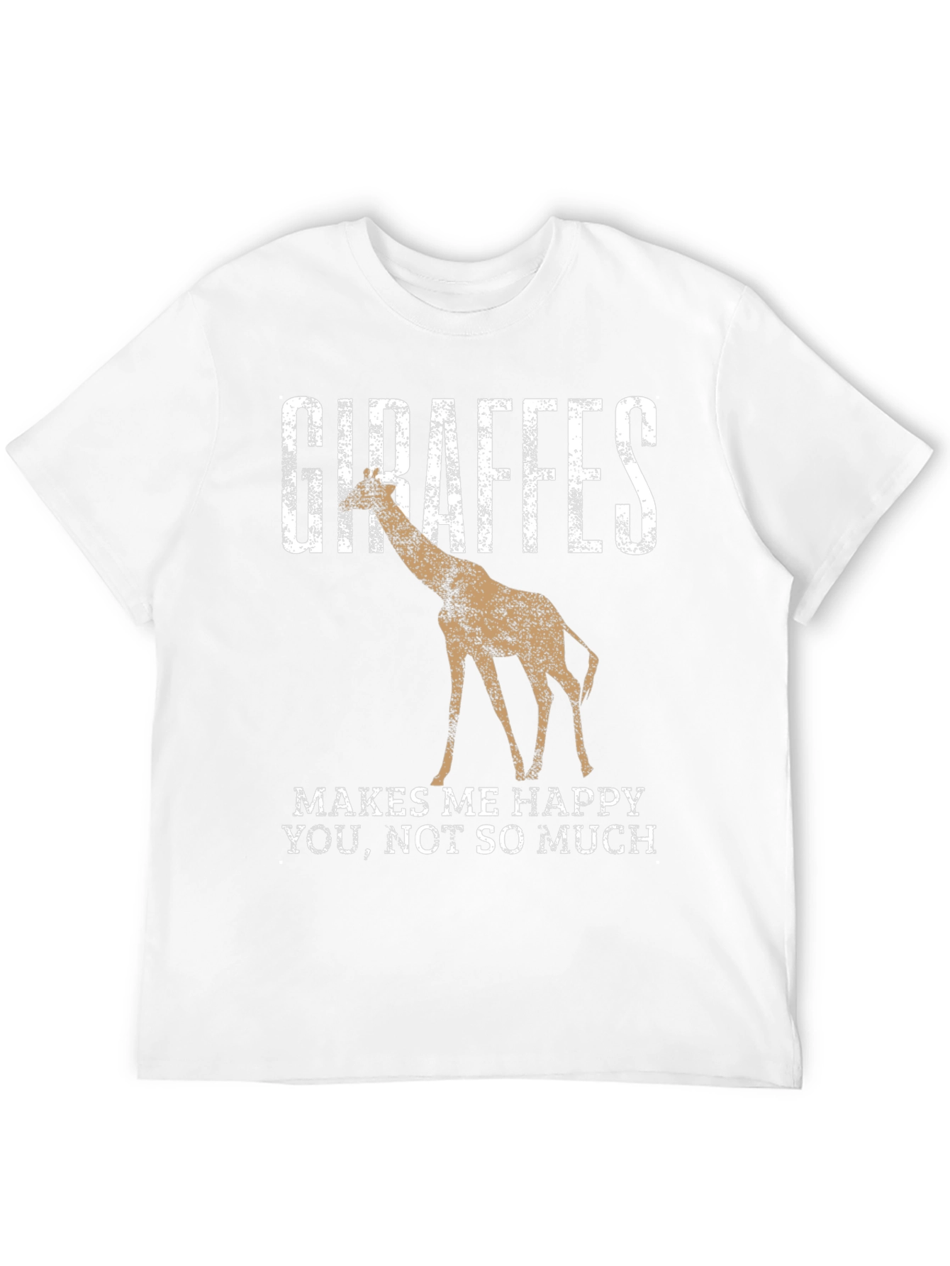 Giraffes Make Me Happy T-Shirt