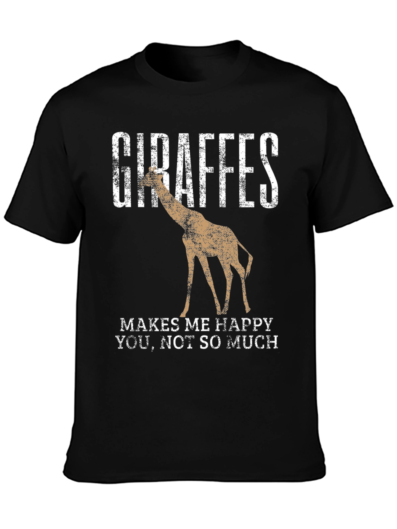 Giraffes Make Me Happy T-Shirt