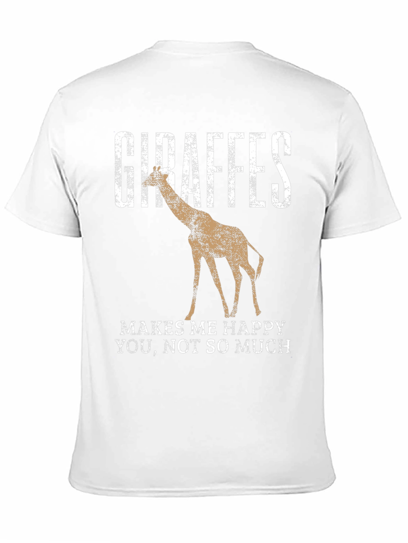 Giraffes Make Me Happy T-Shirt