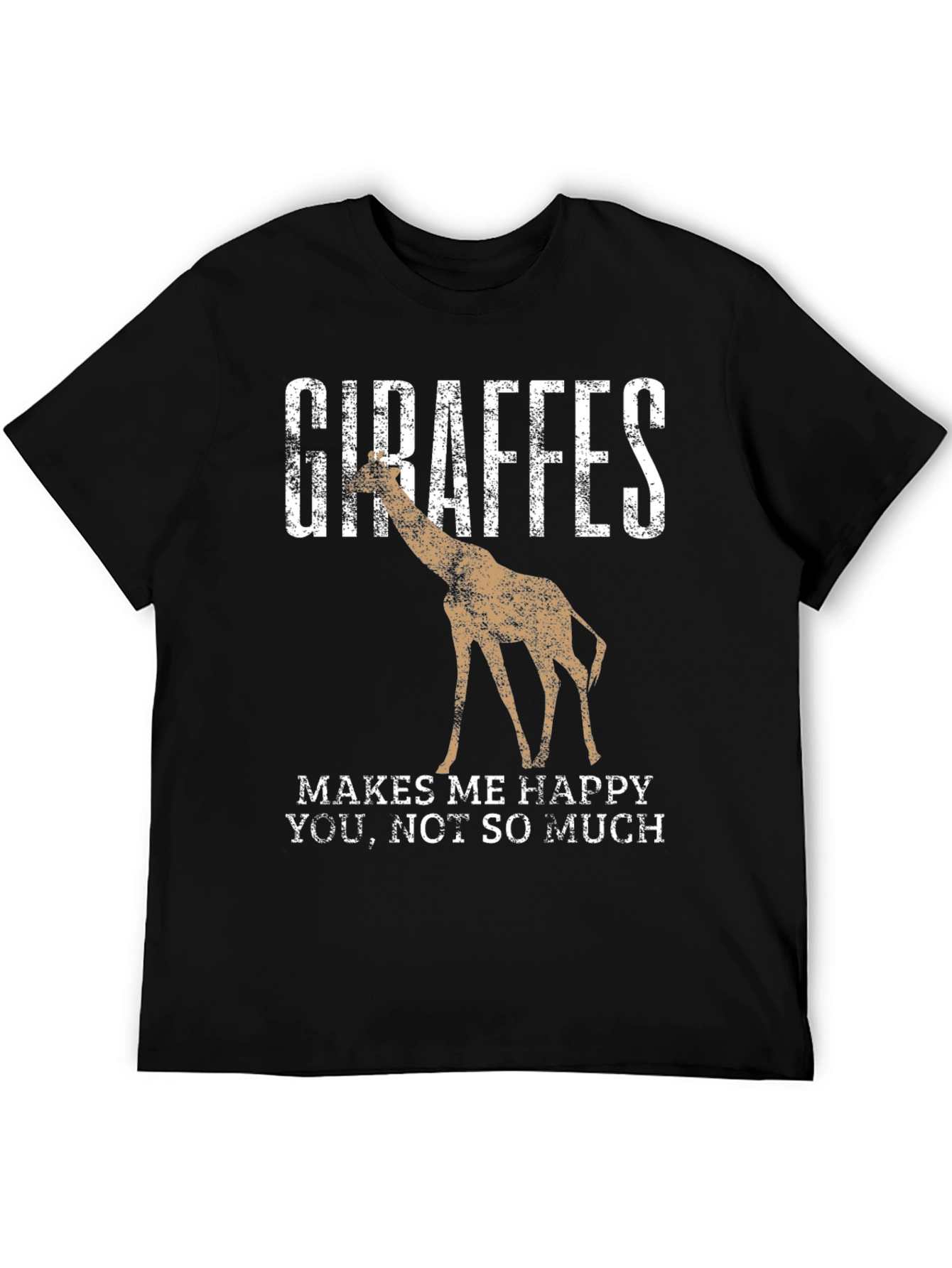 Giraffes Make Me Happy T-Shirt