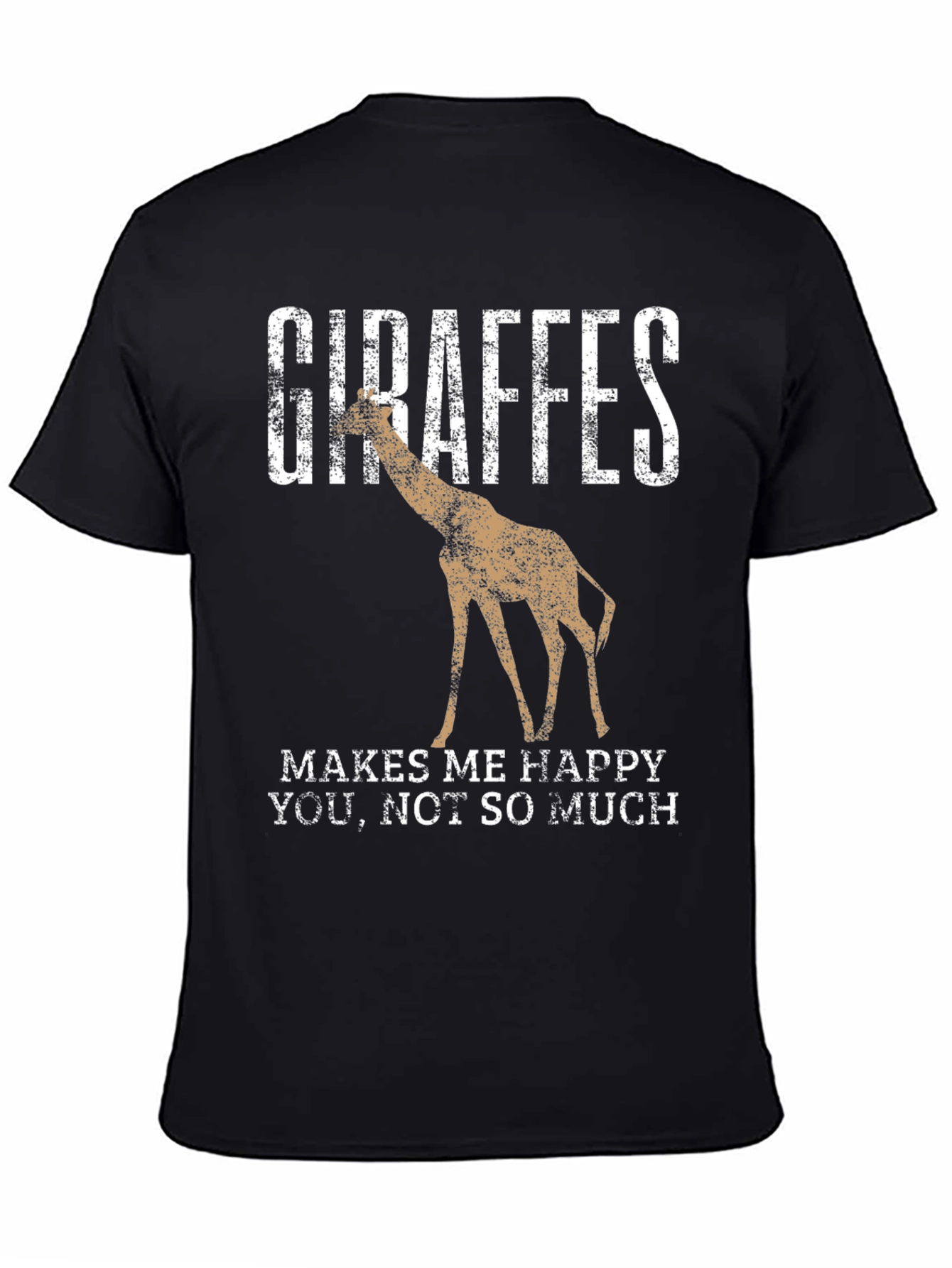 Giraffes Make Me Happy T-Shirt