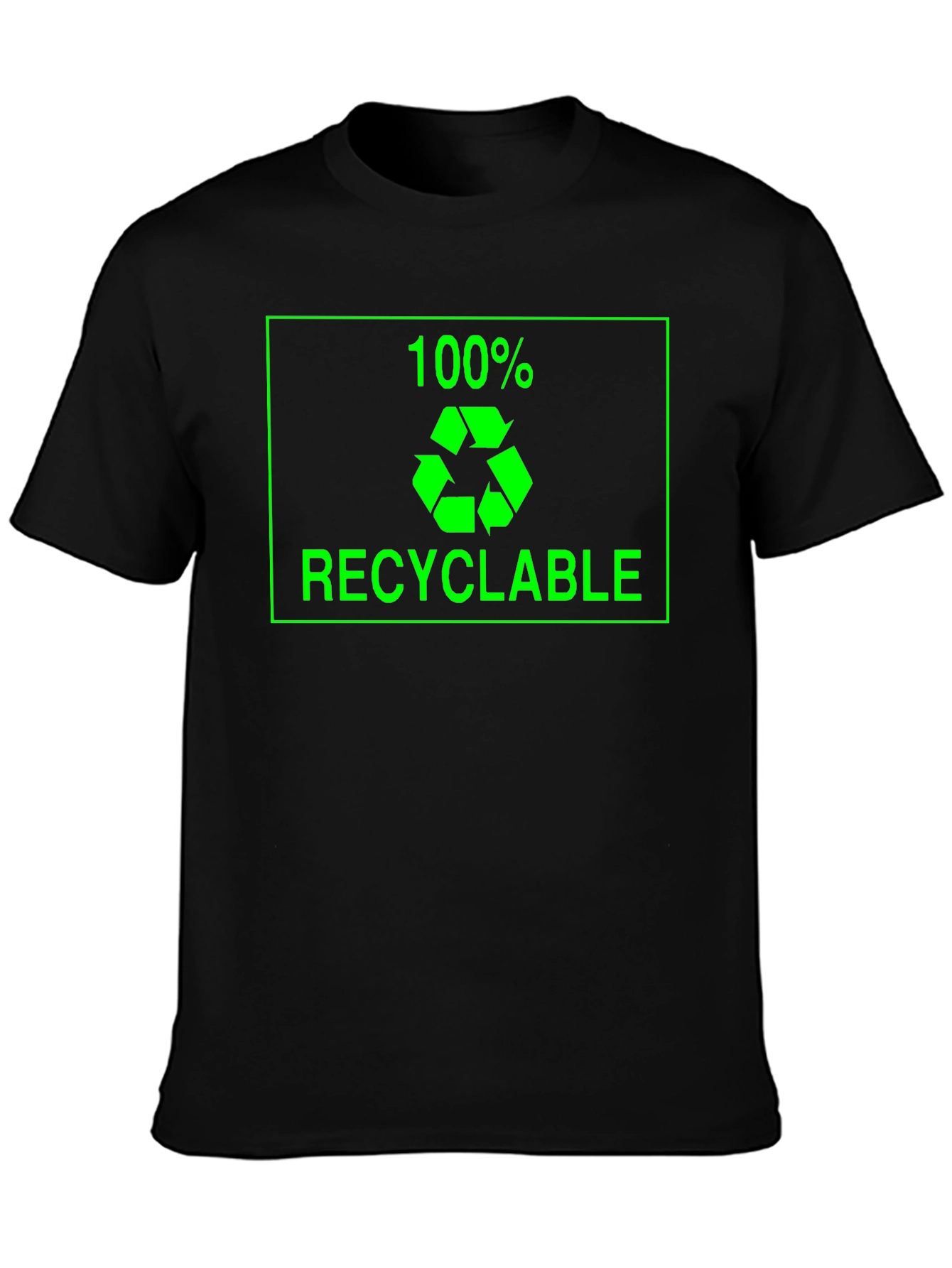 100% Recyclable Graphic Tee - Eco Friendly