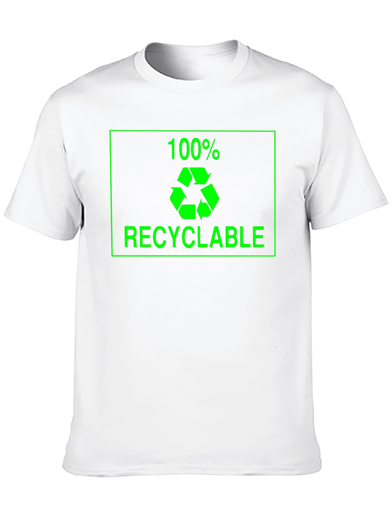 100% Recyclable Graphic Tee - Eco Friendly
