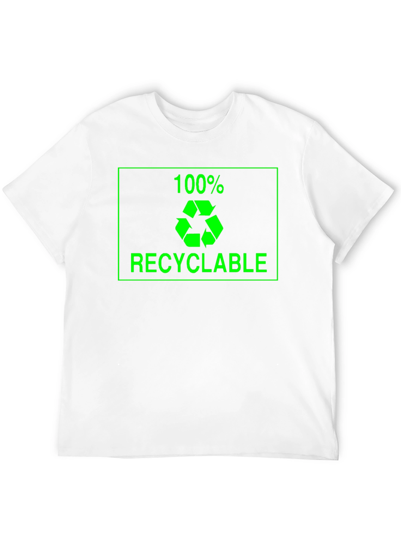 100% Recyclable Graphic Tee - Eco Friendly
