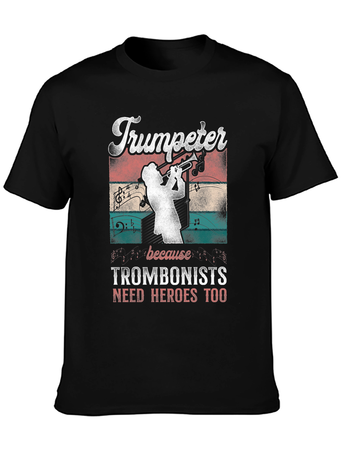 Trumpeter Hero T-Shirt - Musician Novelty Tee