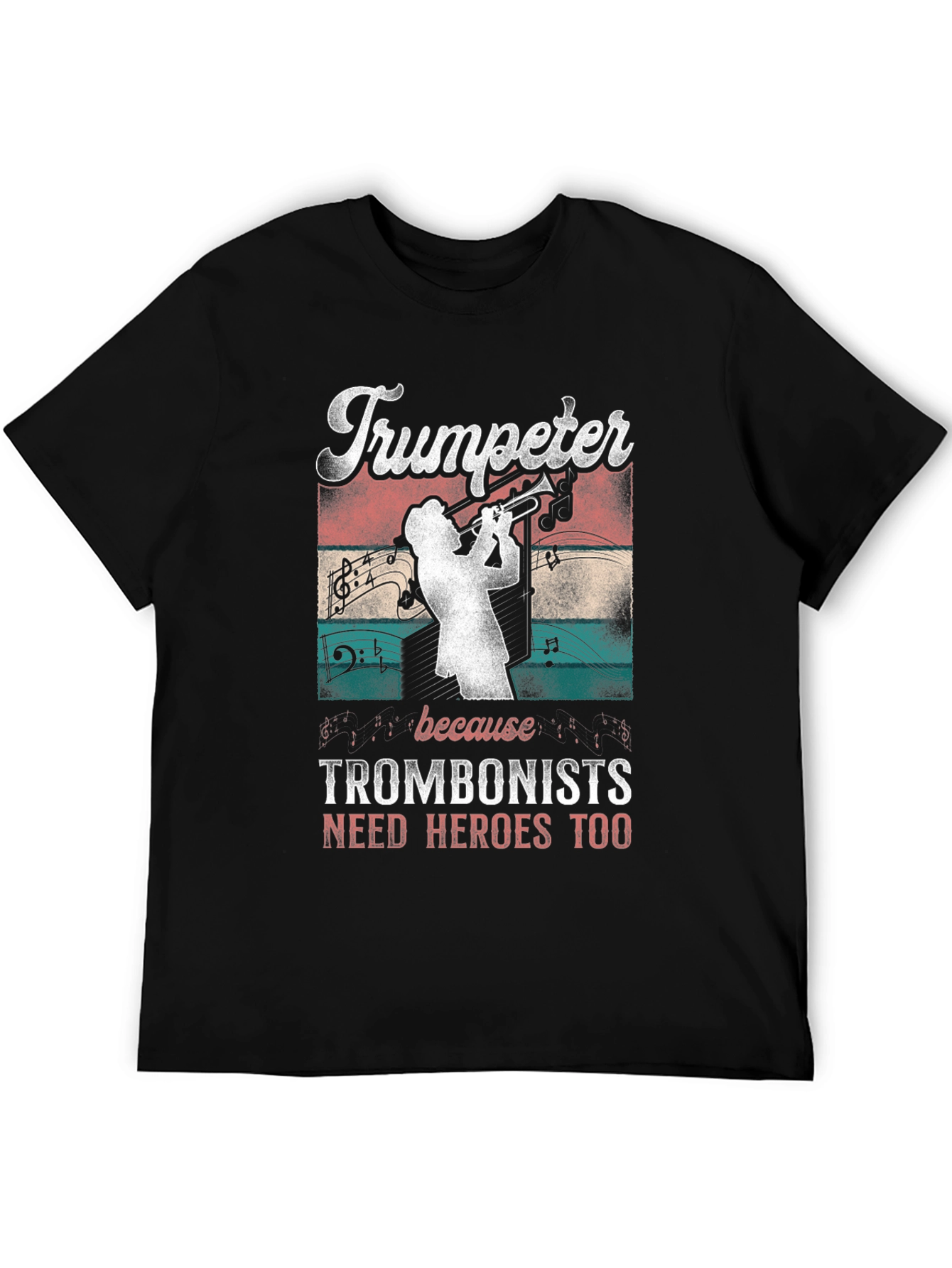 Trumpeter Hero T-Shirt - Musician Novelty Tee
