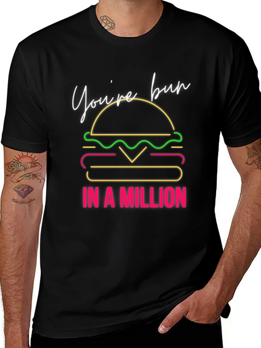 Youre Bun in a Million Black Graphic Tee