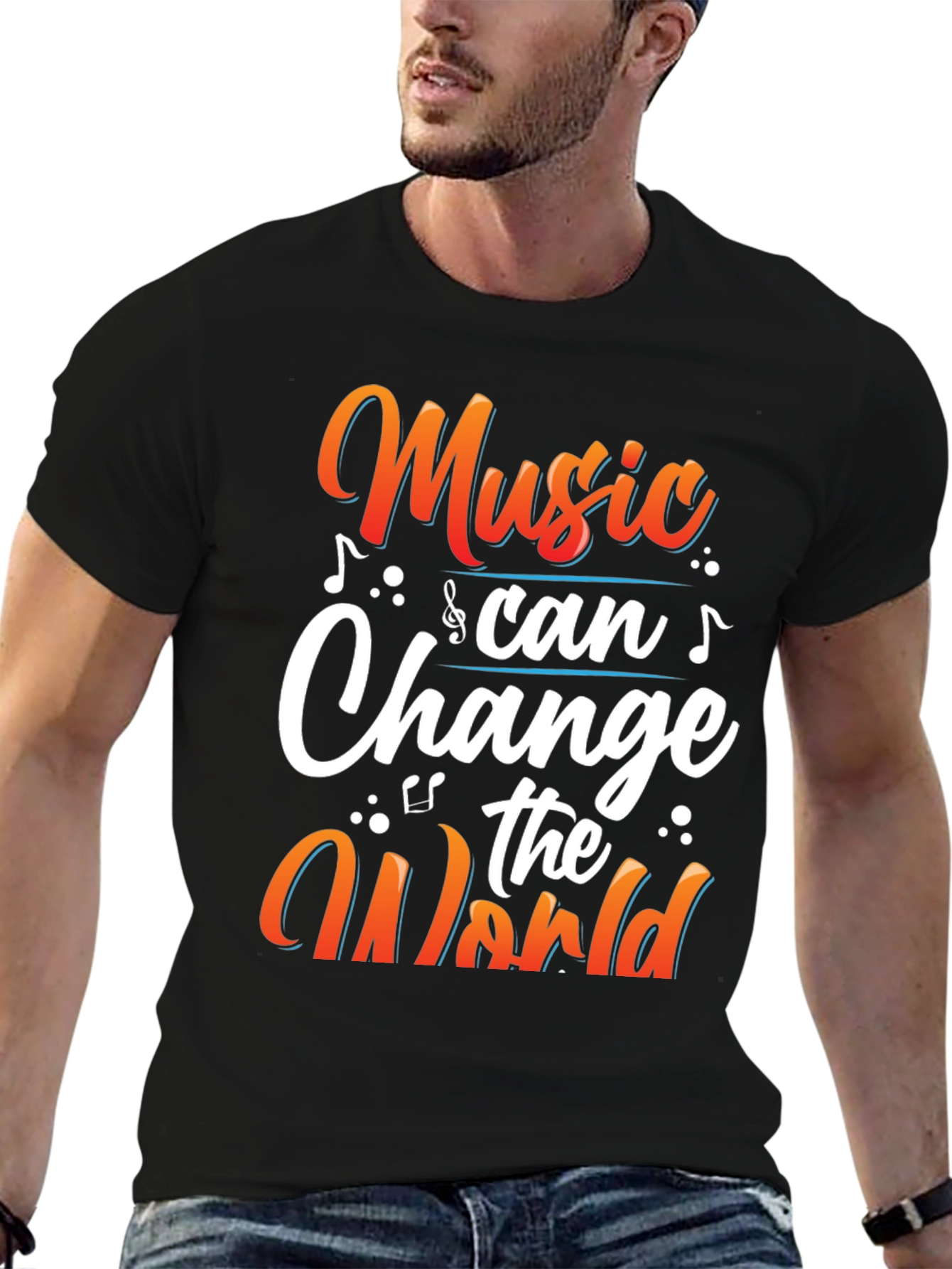 Music Can Change the World Graphic Tee