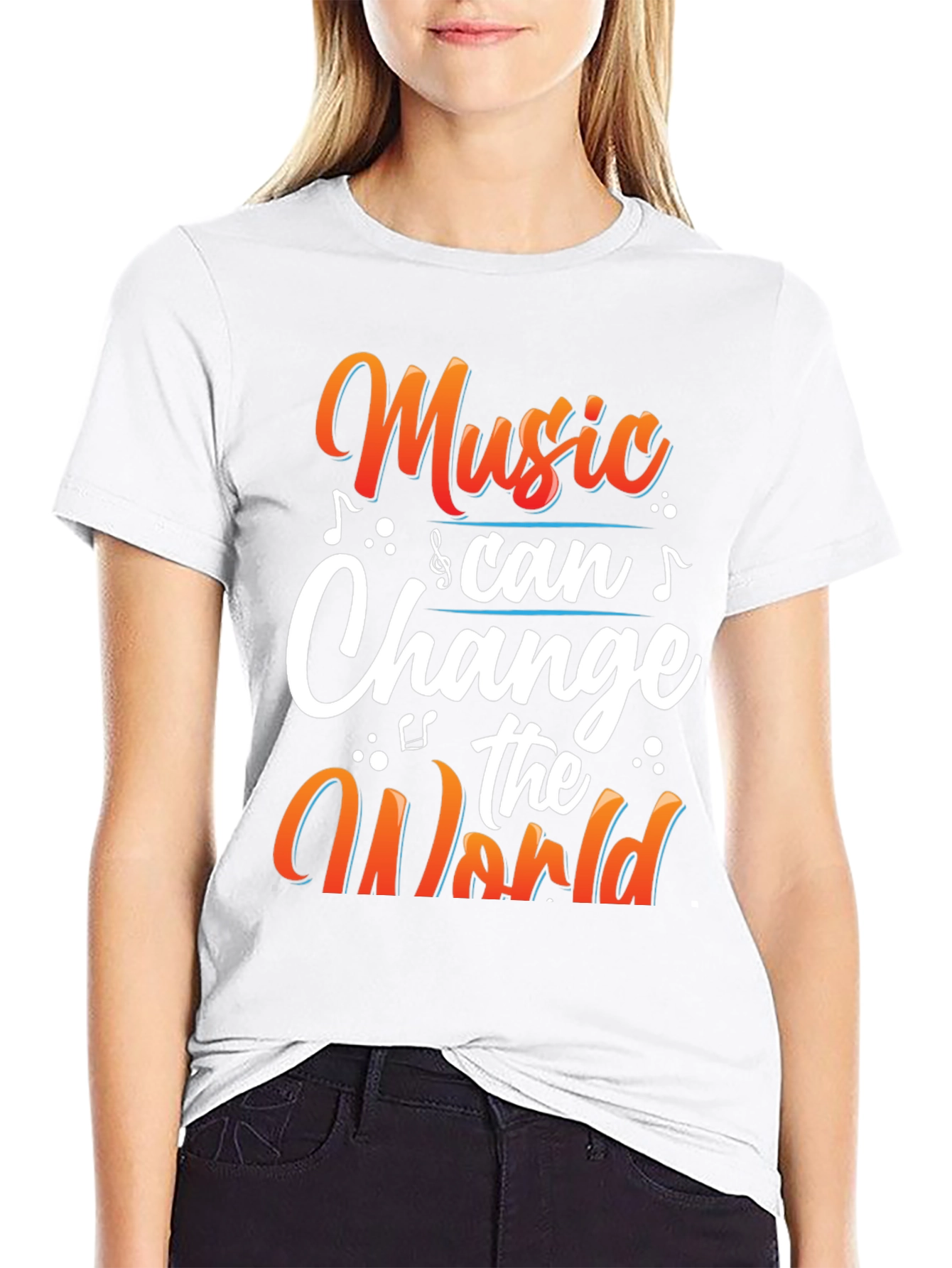 Music Can Change the World Graphic Tee