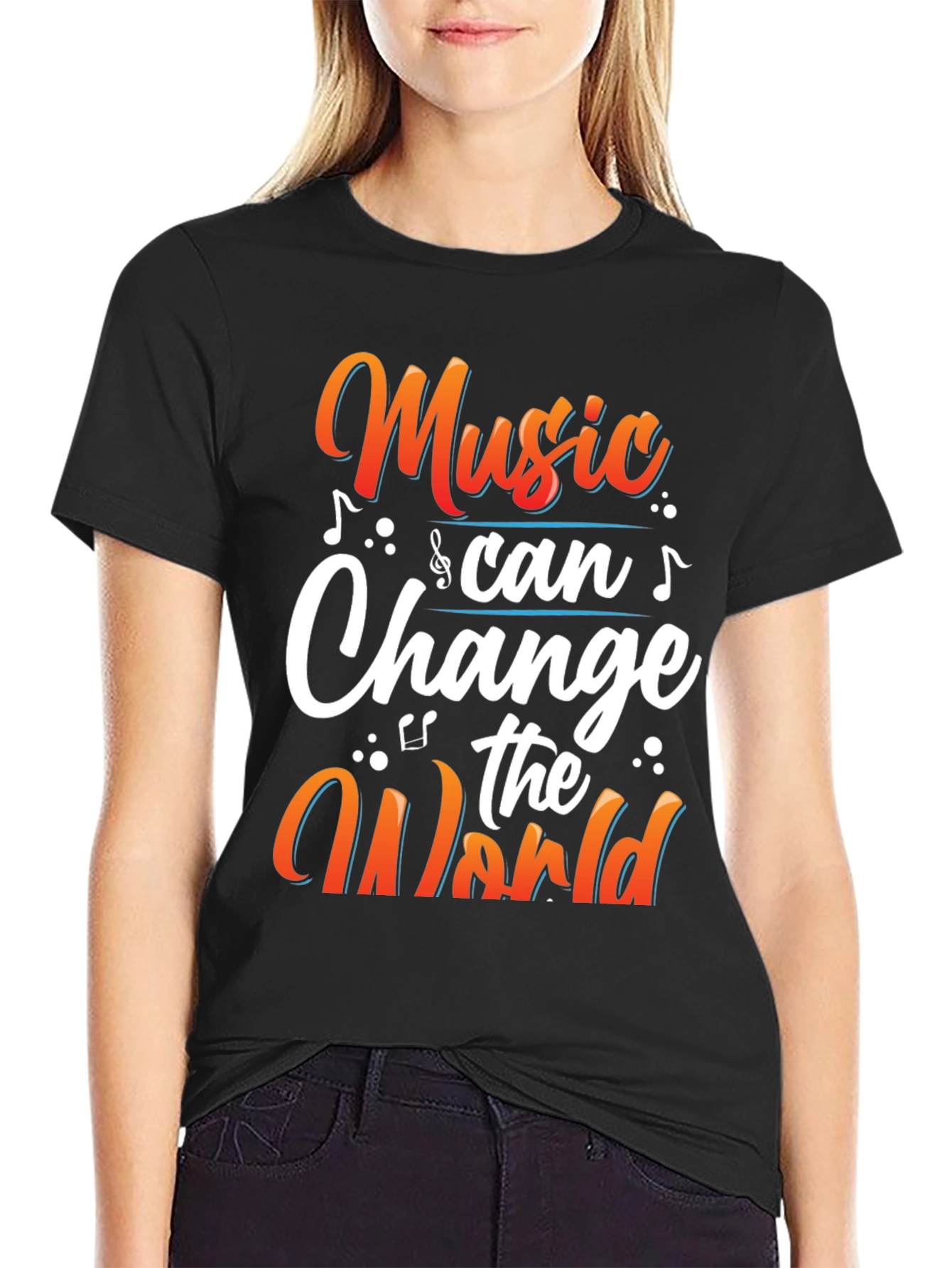 Music Can Change the World Graphic Tee