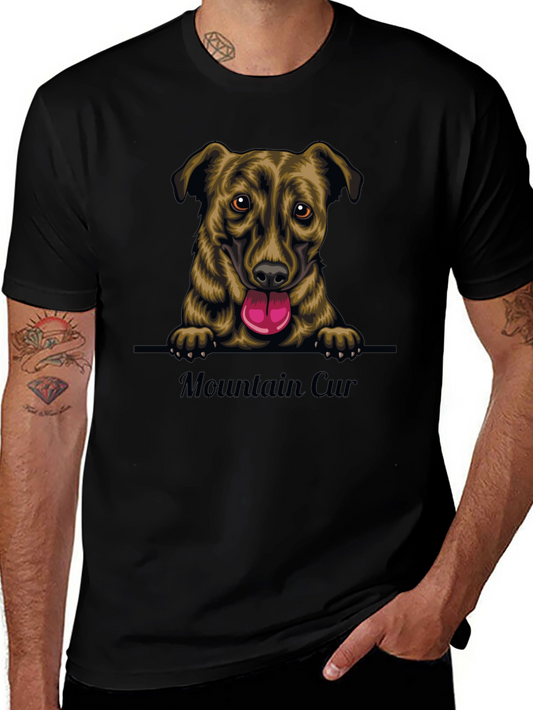 Mountain Cur Dog Graphic T-Shirt