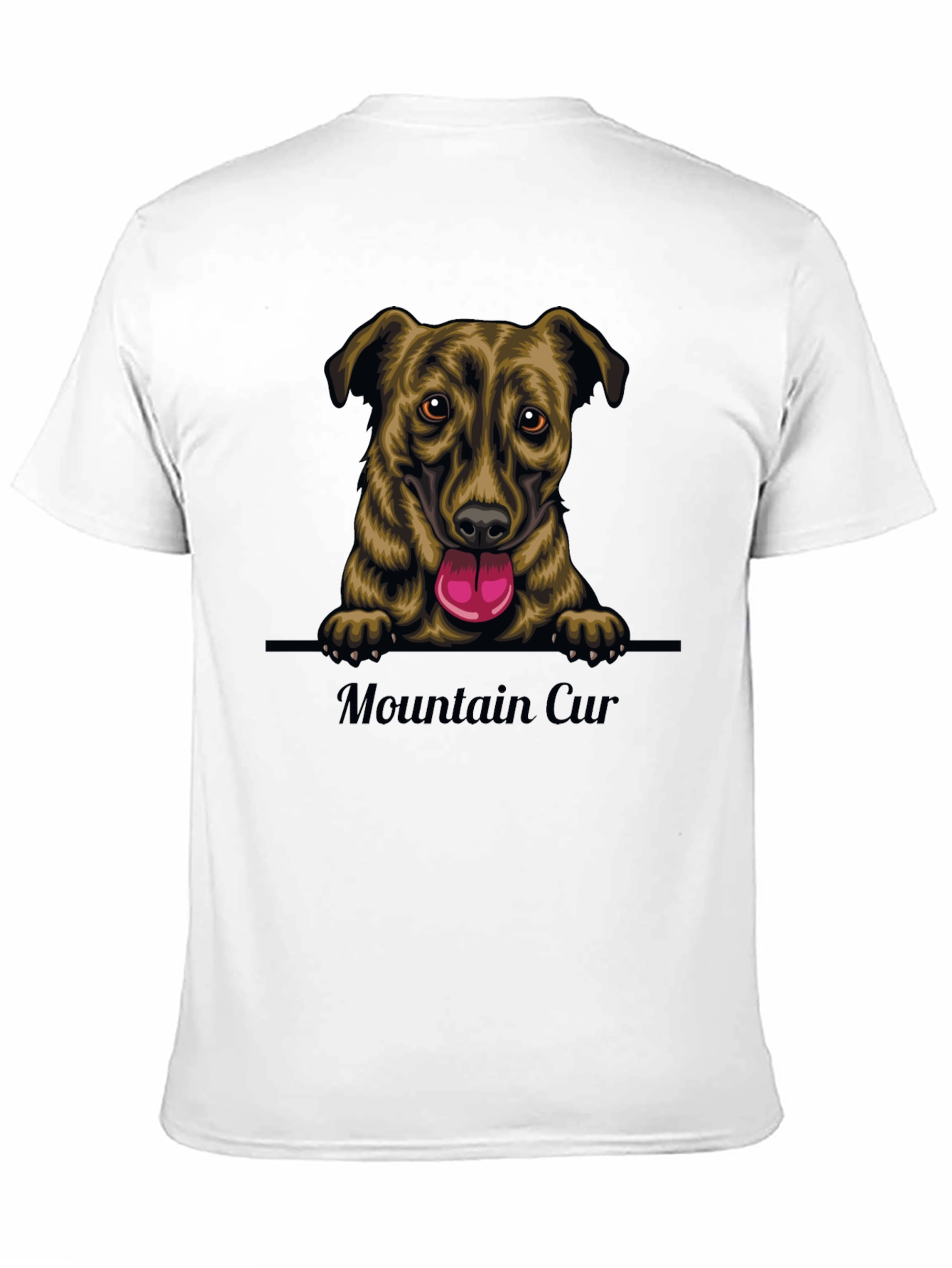 Mountain Cur Dog Graphic T-Shirt