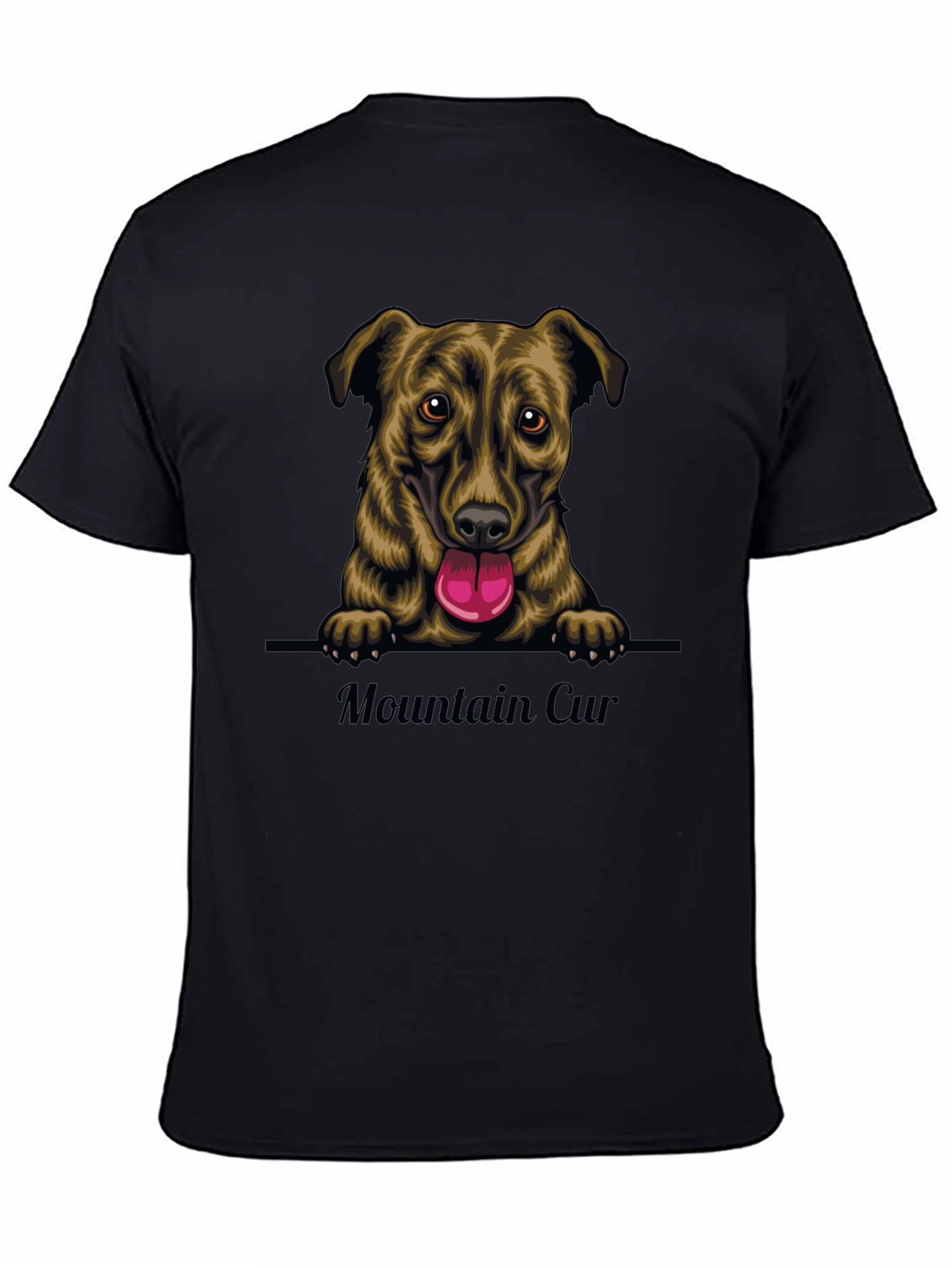 Mountain Cur Dog Graphic T-Shirt