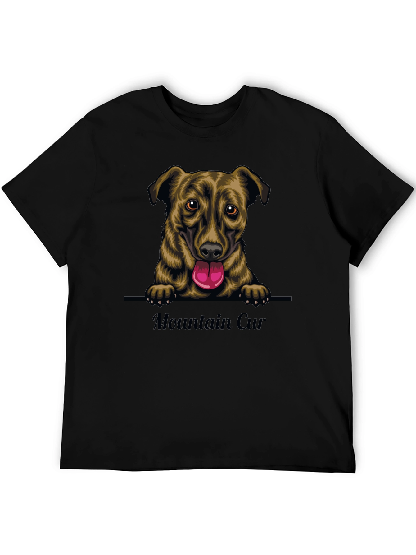 Mountain Cur Dog Graphic T-Shirt